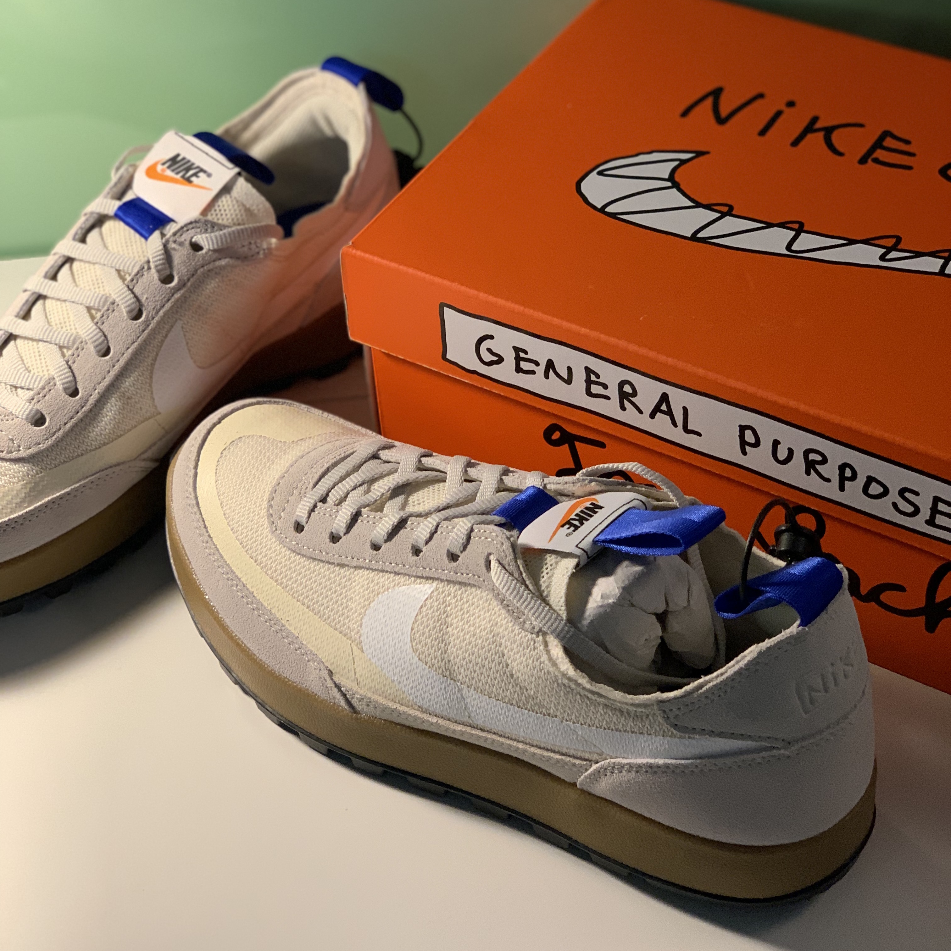Nike x Tom Sachs General Purpose Shoe Light Cream 착용 스타일