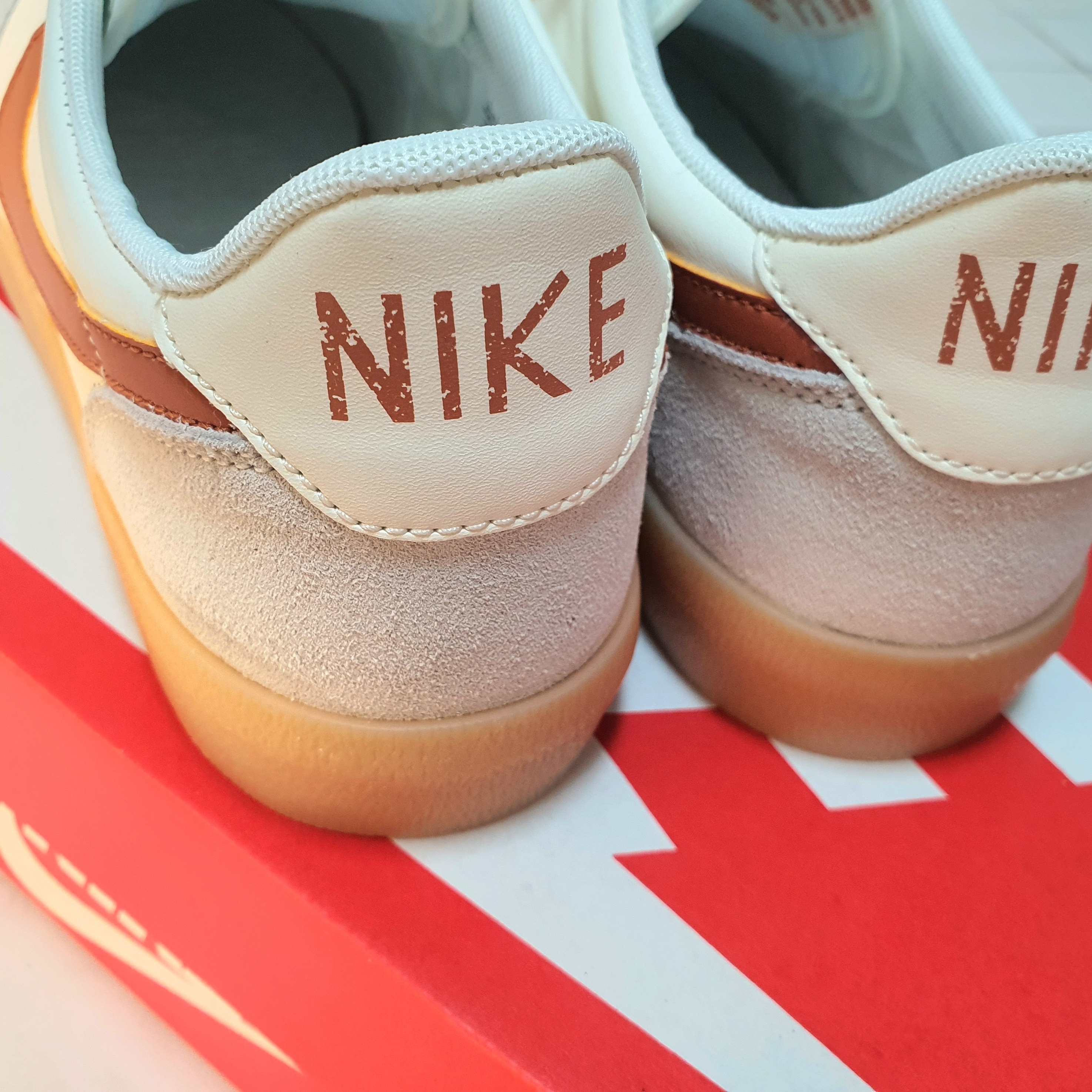 Nike Killshot 2 Leather Sail Desert Orange 착용 스타일 - 3