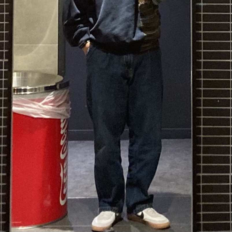 Nike x J.Crew Killshot 2 Sail Midnight Navy 착용 스타일