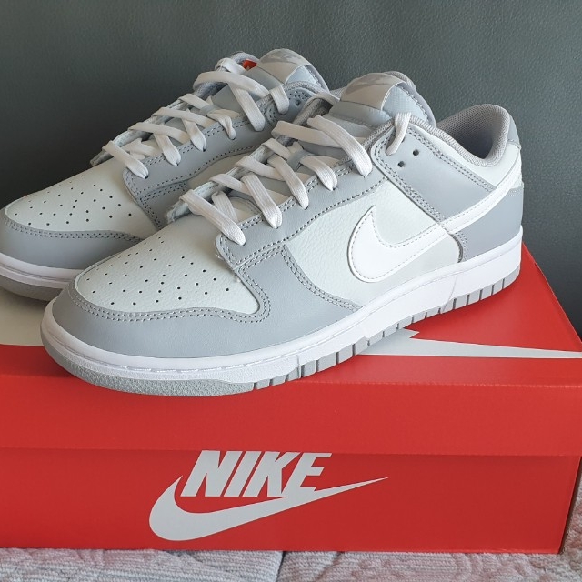 Nike Dunk Low Retro Wolf Grey 착용 스타일