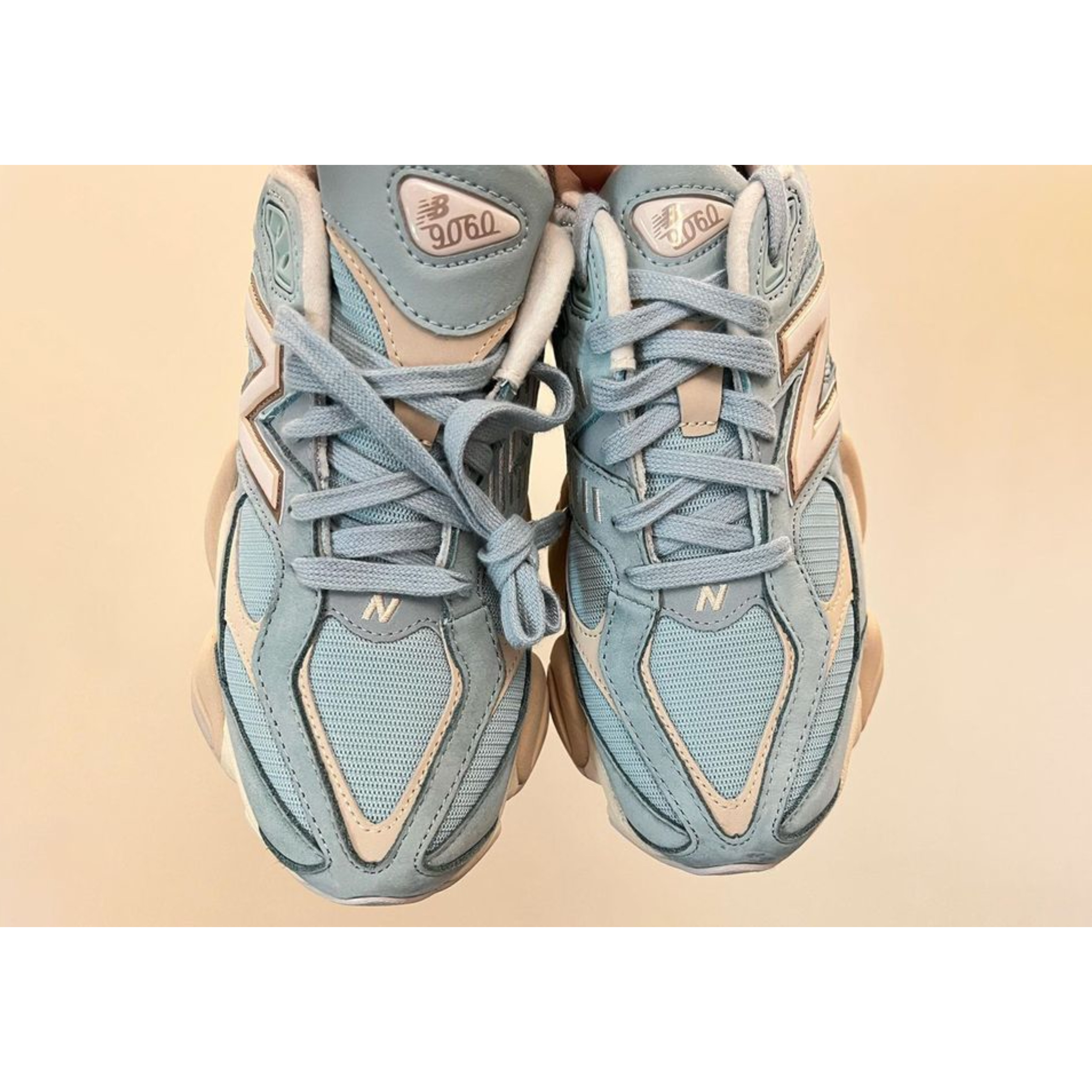New Balance 9060 Blue Turtledove 착용 스타일 - 4