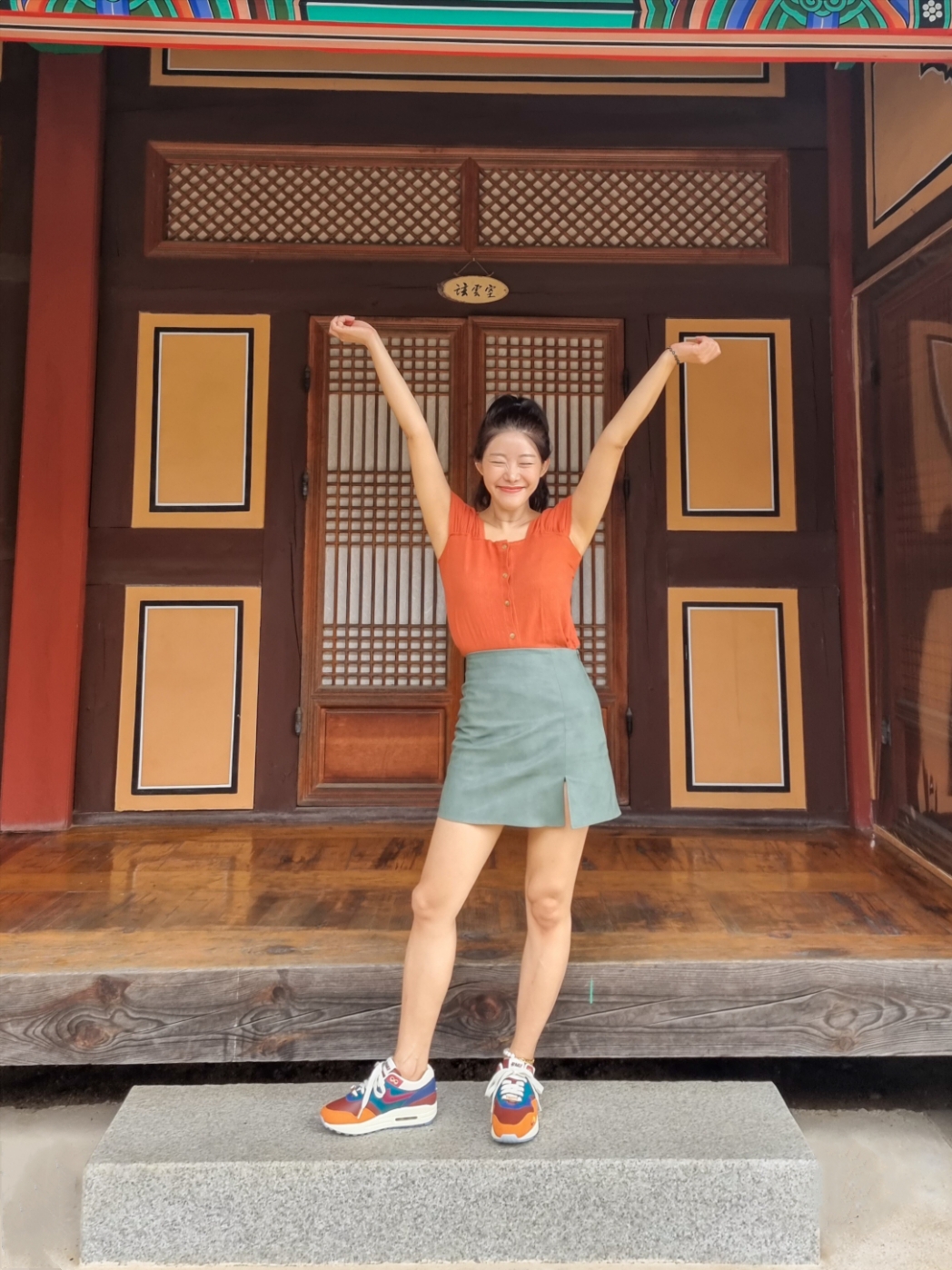 Nike x Kasina Air Max 1 SP Won-Ang Orange, Nike x Kasina Air Max 1 SP Won-Ang Orange (With Special Gift) 착용 스타일 - 2