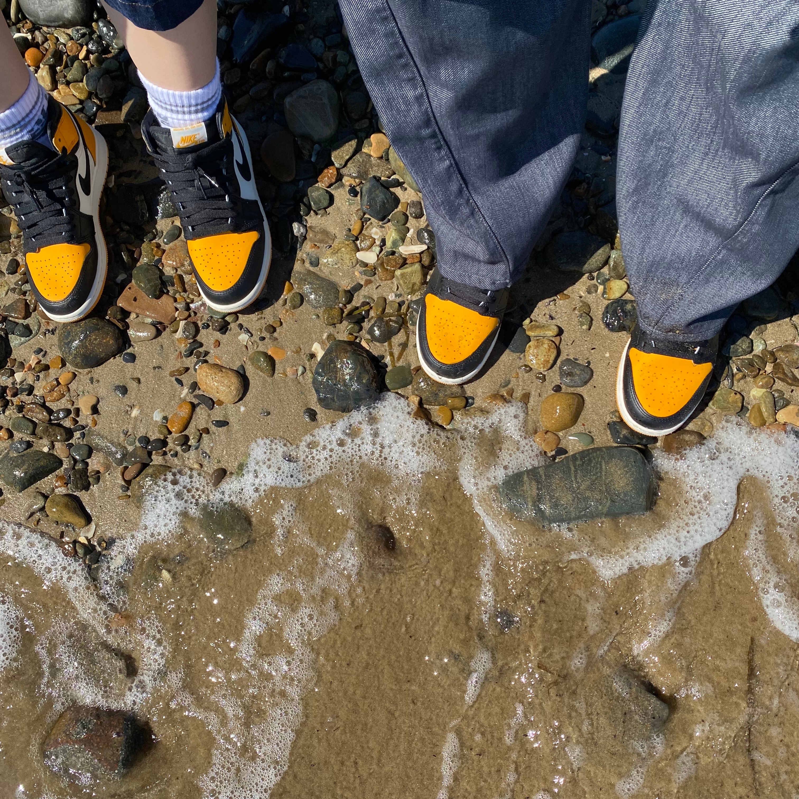 Jordan 1 Retro High OG Taxi 착용 스타일 - 3