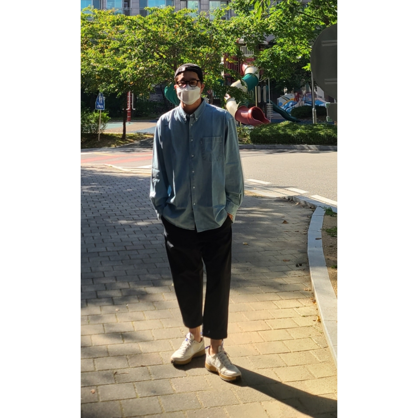 Nike x Tom Sachs General Purpose Shoe Light Cream 착용 스타일 - 2