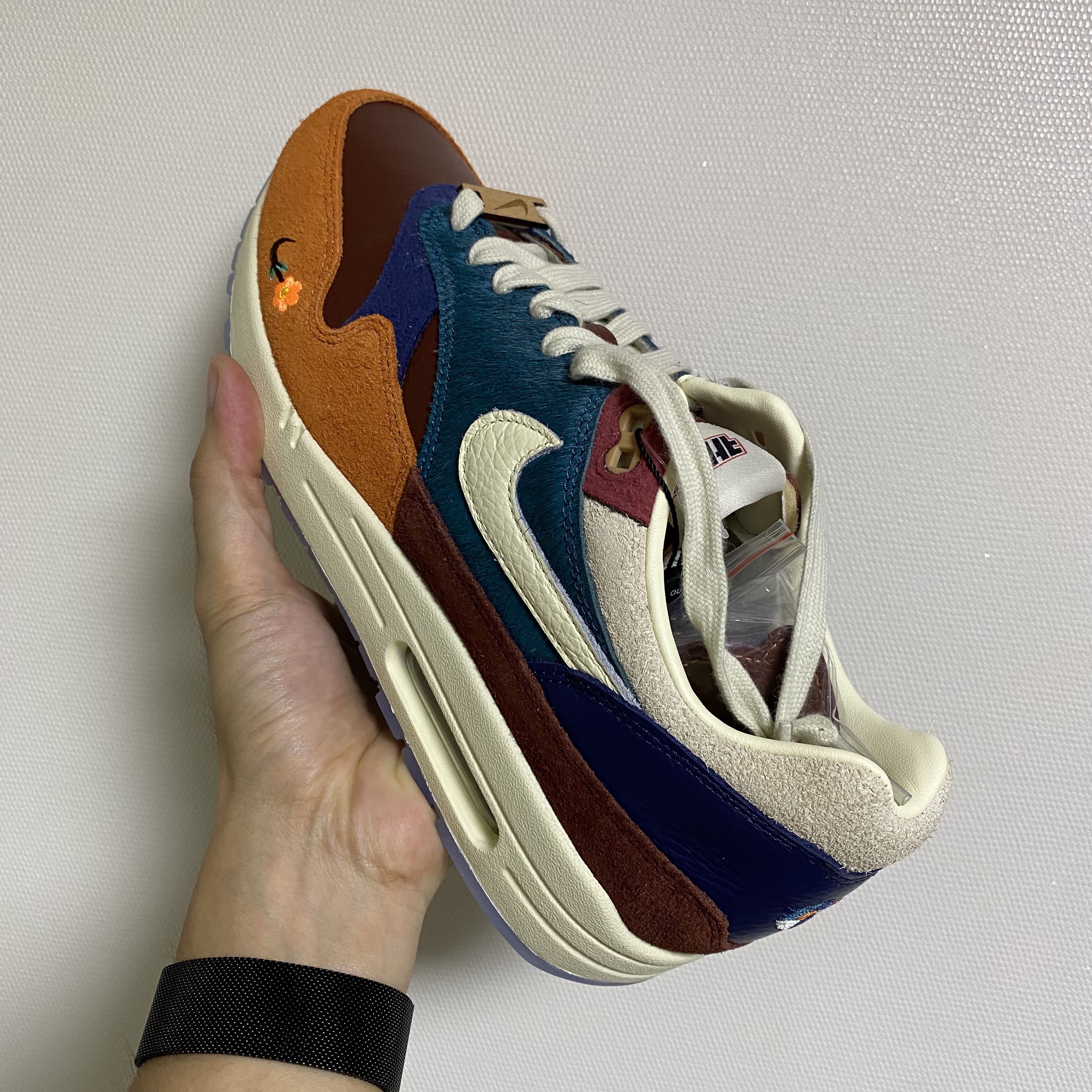 Nike x Kasina Air Max 1 SP Won-Ang Orange 착용 스타일
