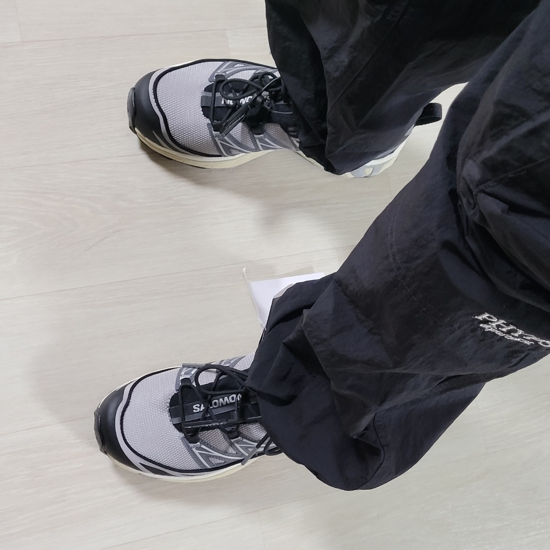 Salomon XT-6 Expanse Alloy Quiet Shade 착용 스타일
