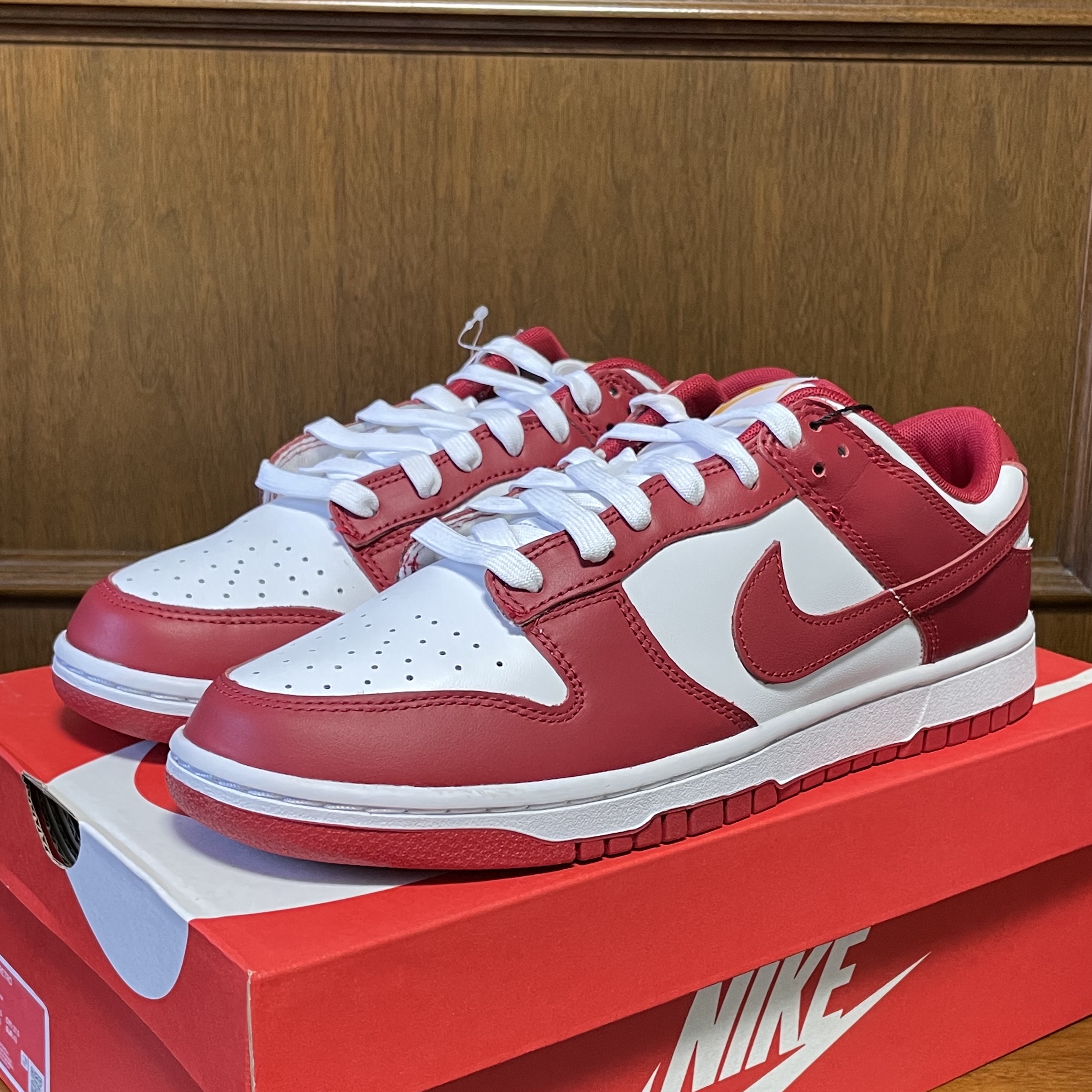 Nike Dunk Low Retro Gym Red 착용 스타일 - 2