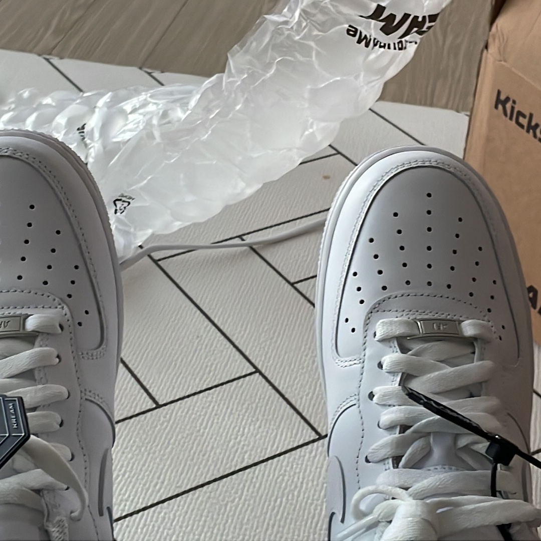 Nike Air Force 1 '07 Low White 착용 스타일