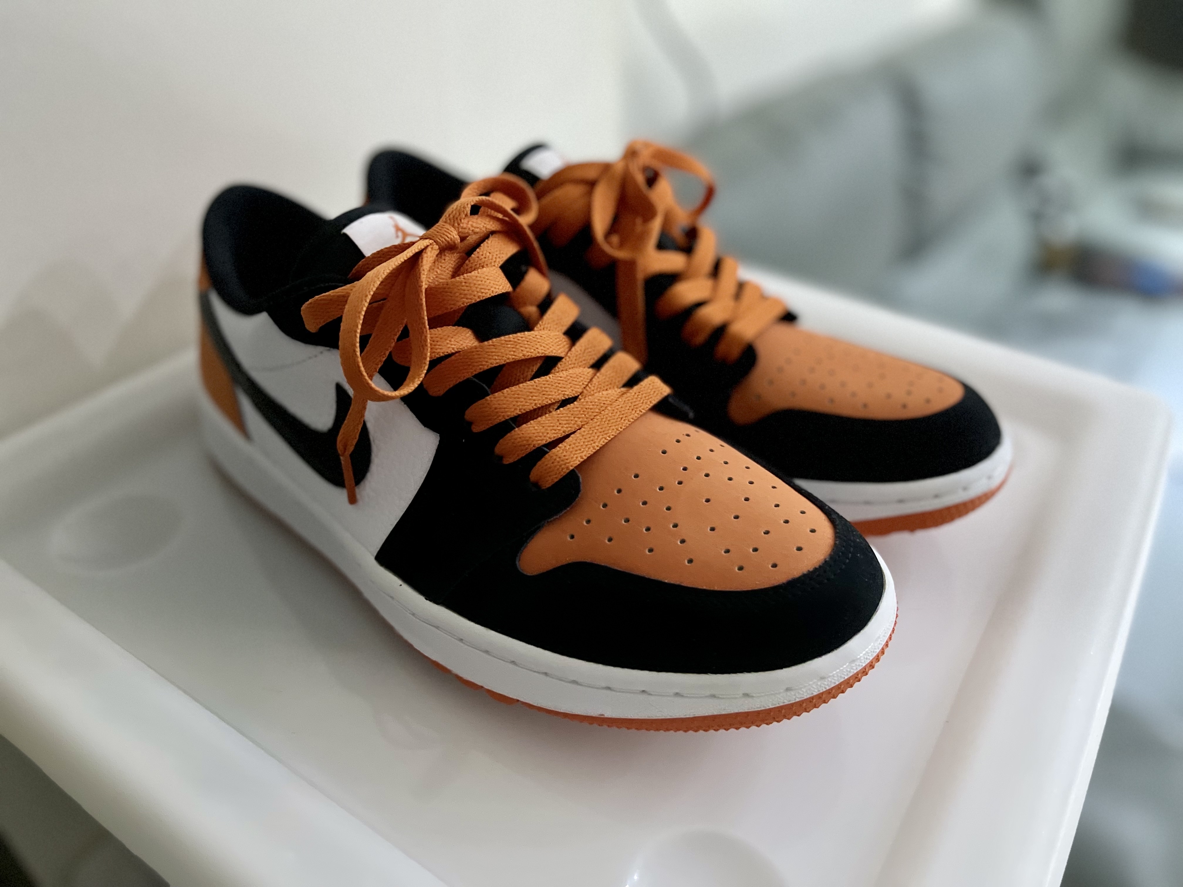 Jordan 1 Low Golf Starfish 착용 스타일 - 1