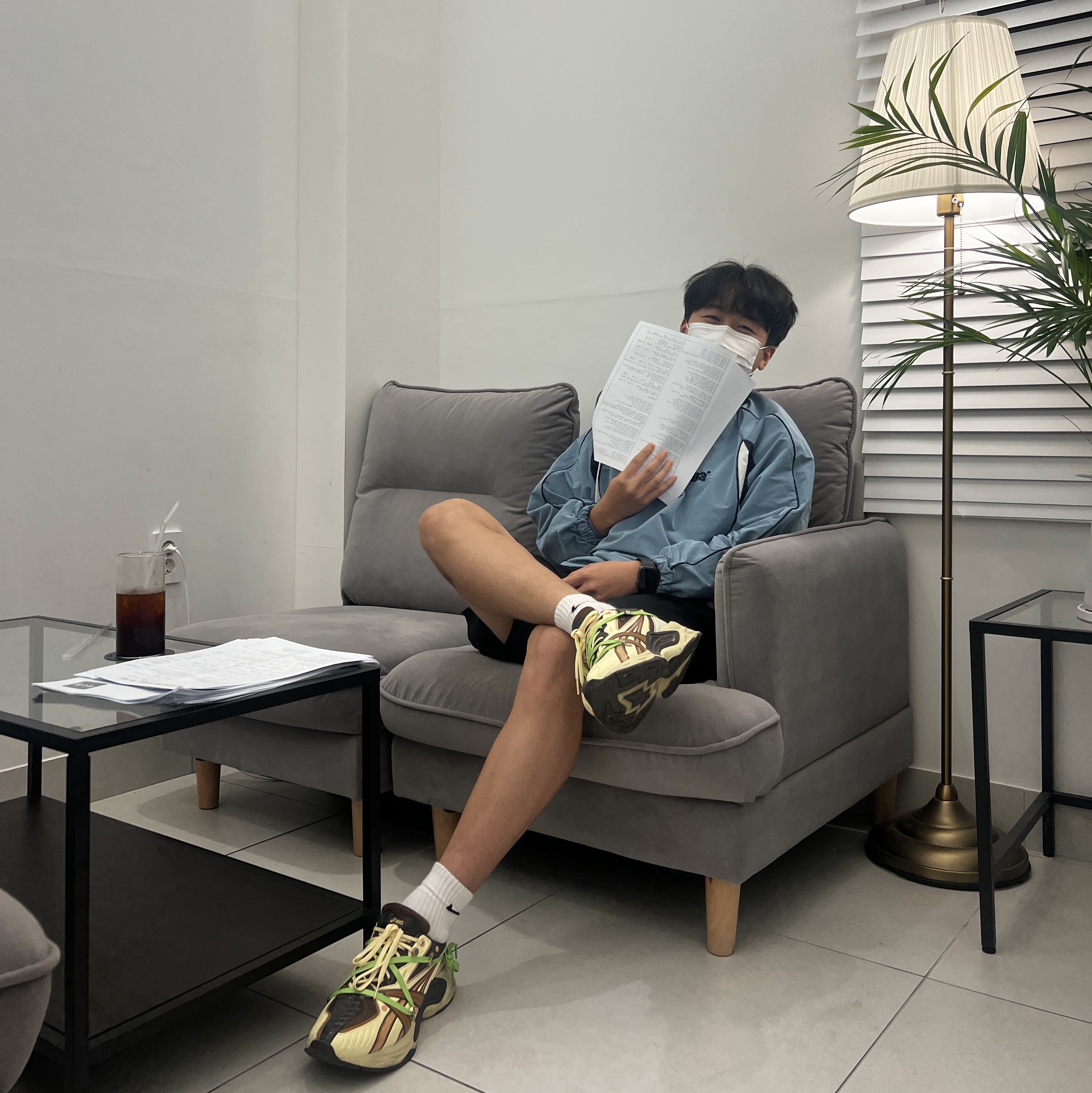 Asics x Andersson Bell HN2-S Protoblast Butter 착용 스타일