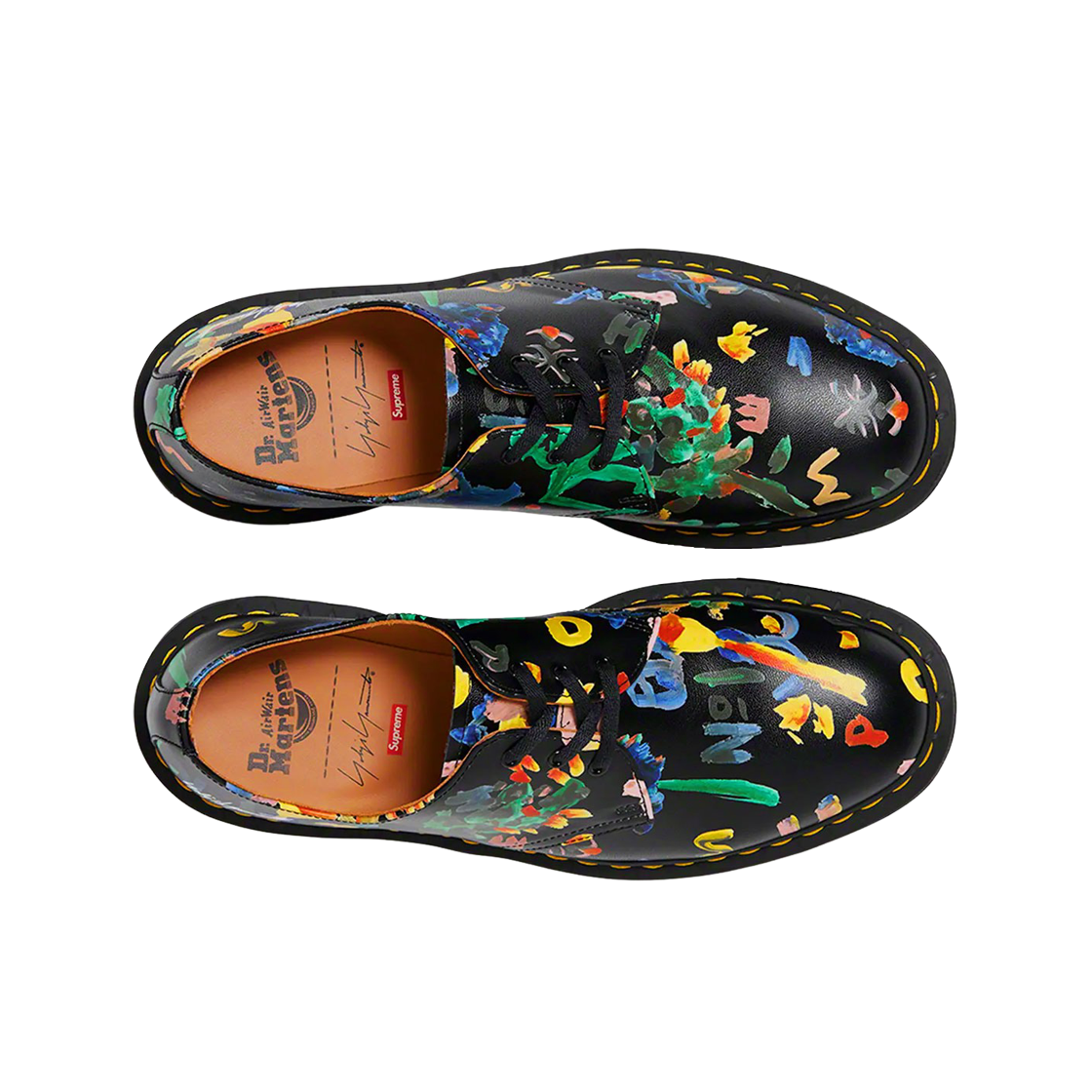 닥터마틴 x 슈프림 x 요지 야마모토 1461 3-아이 슈 블랙(Dr. Martens x Supreme x Yohji Yamamoto 1461 3-Eye Shoe Black) - 2