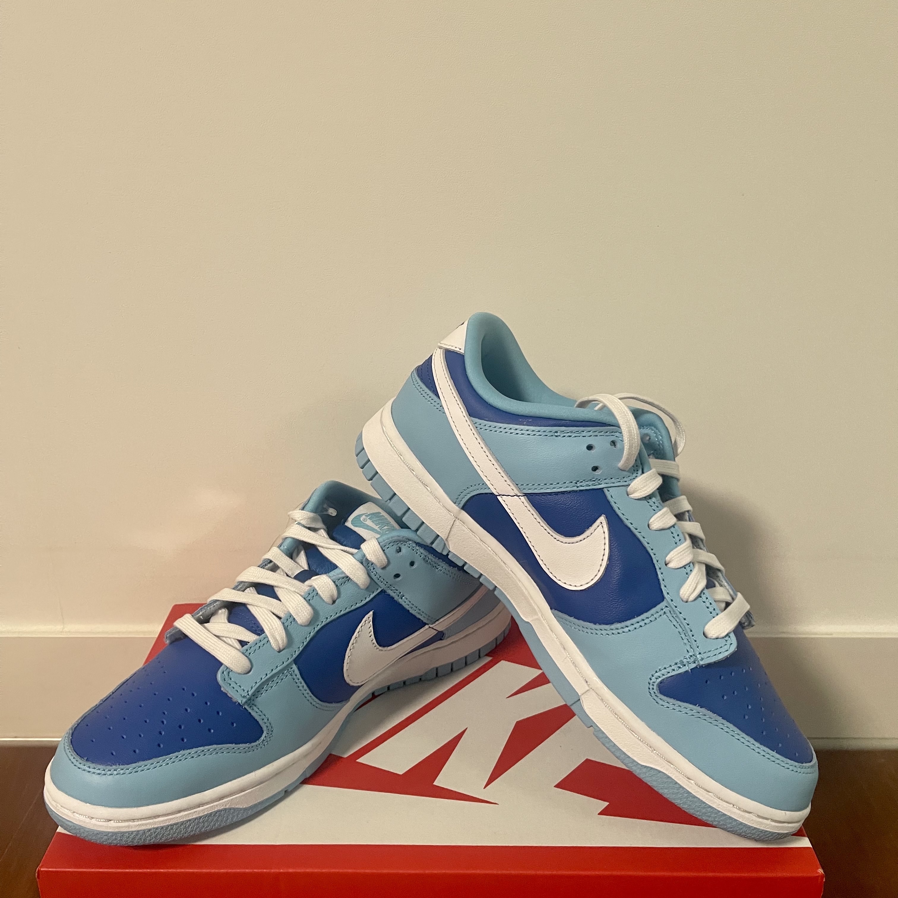 Nike Dunk Low Retro QS Argon 착용 스타일