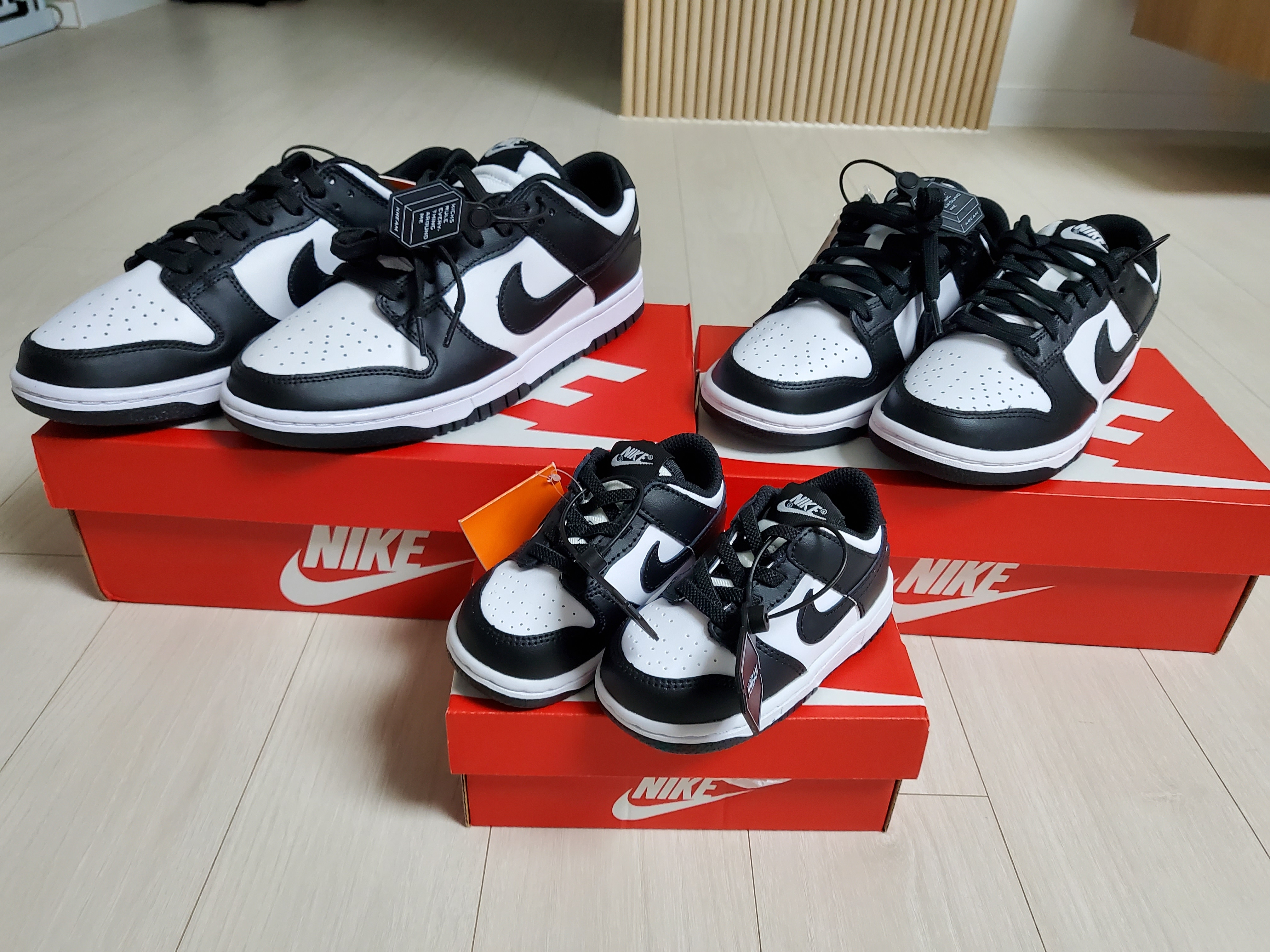 Nike Dunk Low Retro Black, (TD) Nike Dunk Low Black 착용 스타일 - 2