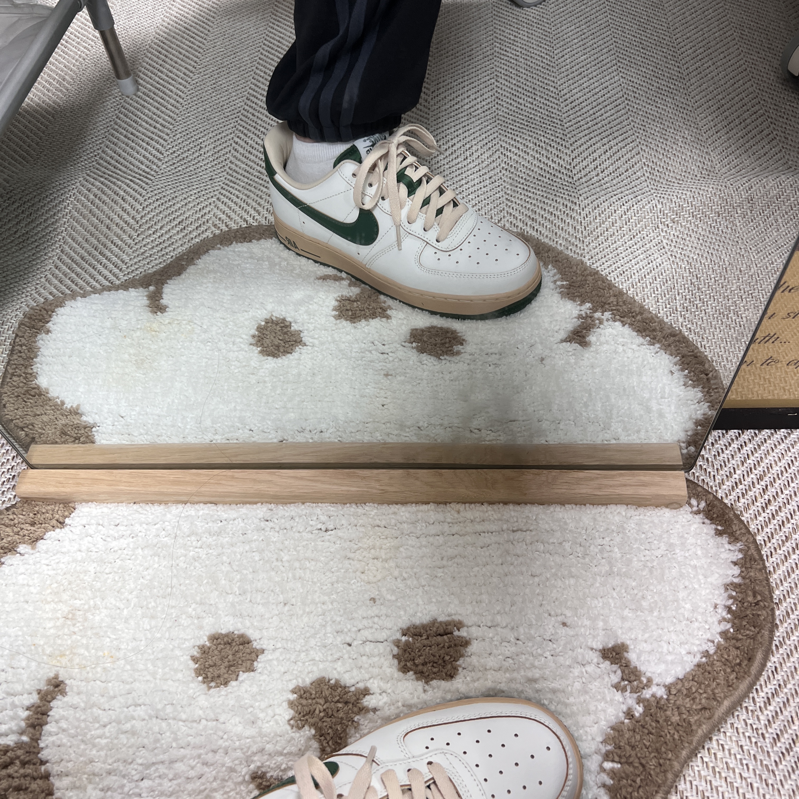 (W) Nike Air Force 1 Low Gorge Green 착용 스타일 - 4