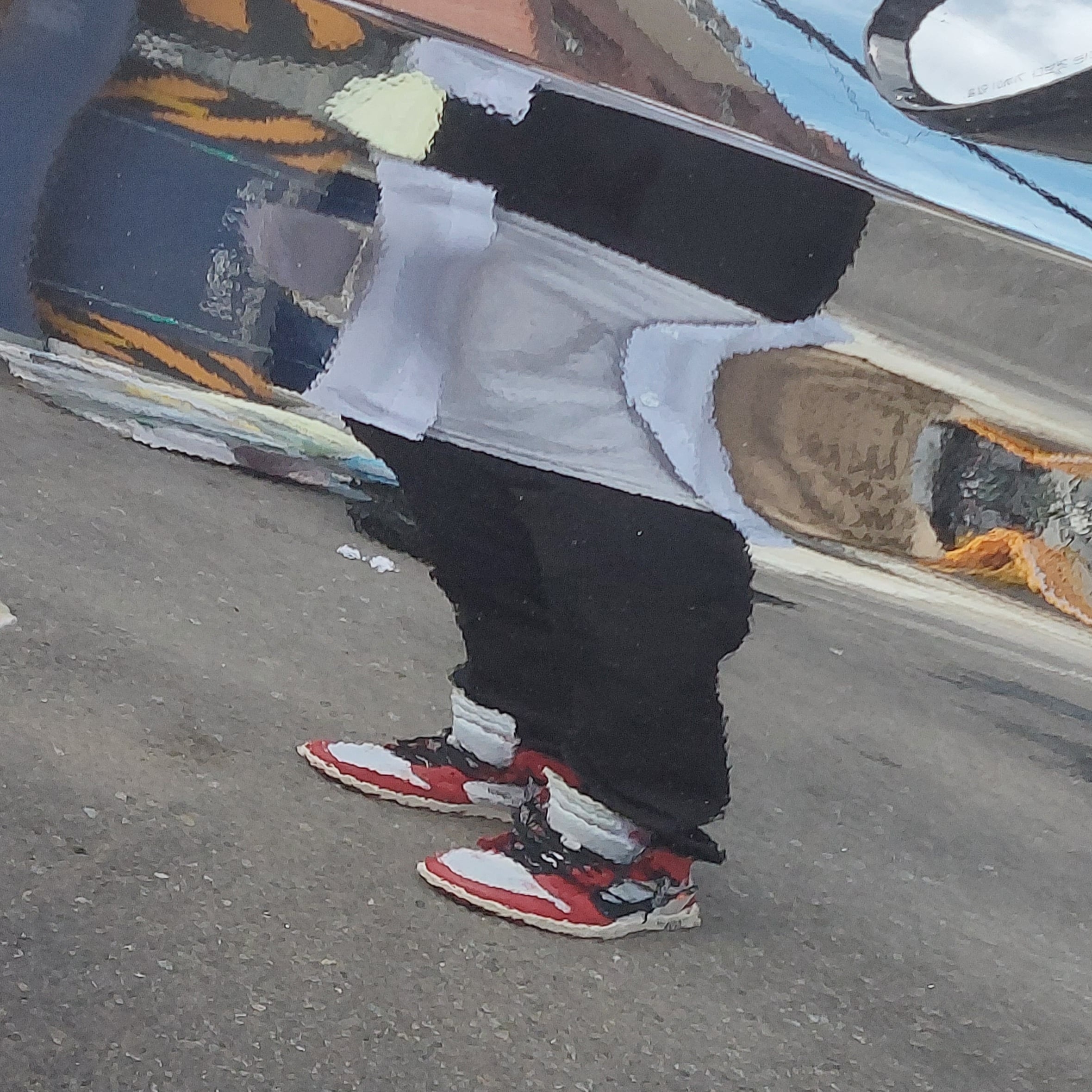 Jordan 1 x Off-White Retro High Chicago The Ten 착용 스타일