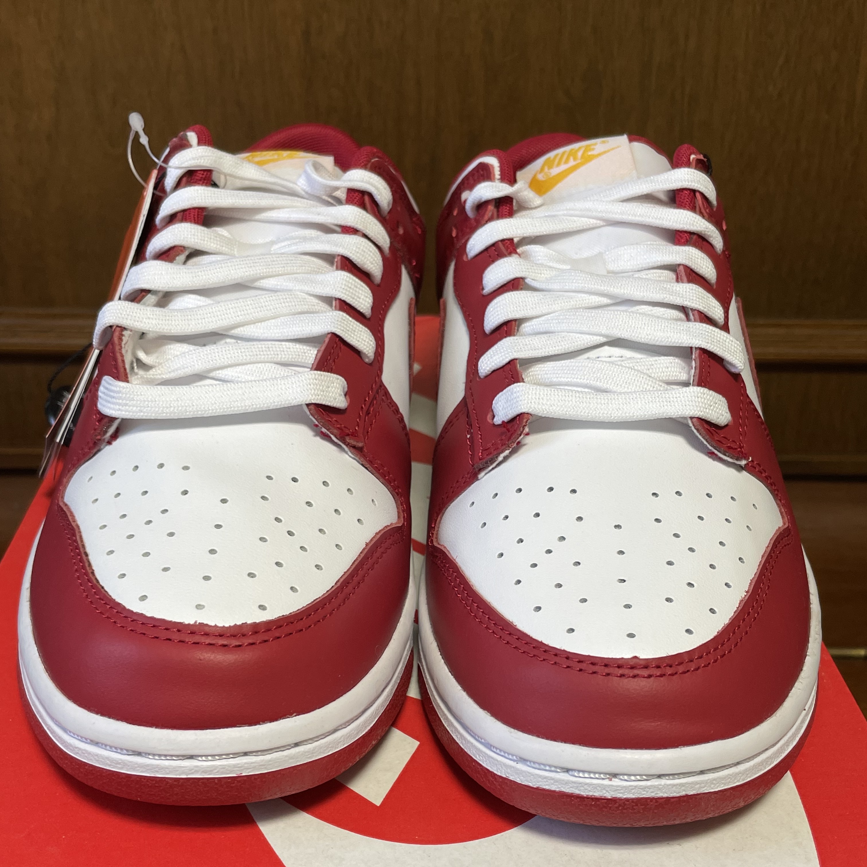 Nike Dunk Low Retro Gym Red 착용 스타일 - 3