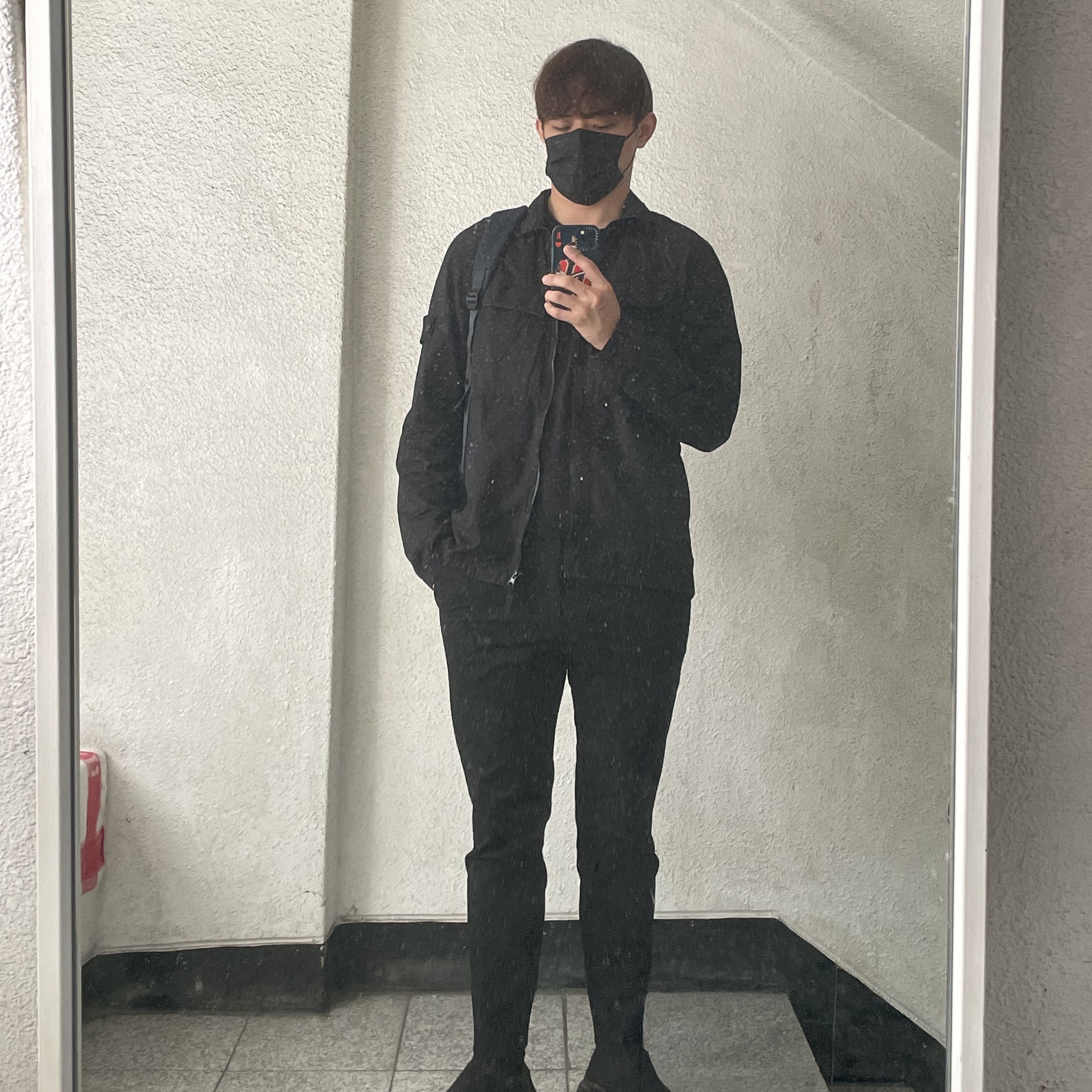 Stone Island 101WN Brushed Cotton Canvas T.CO+OLD Overshirt Black - 22FW, Balenciaga Speed Trainer Black 2021 착용 스타일