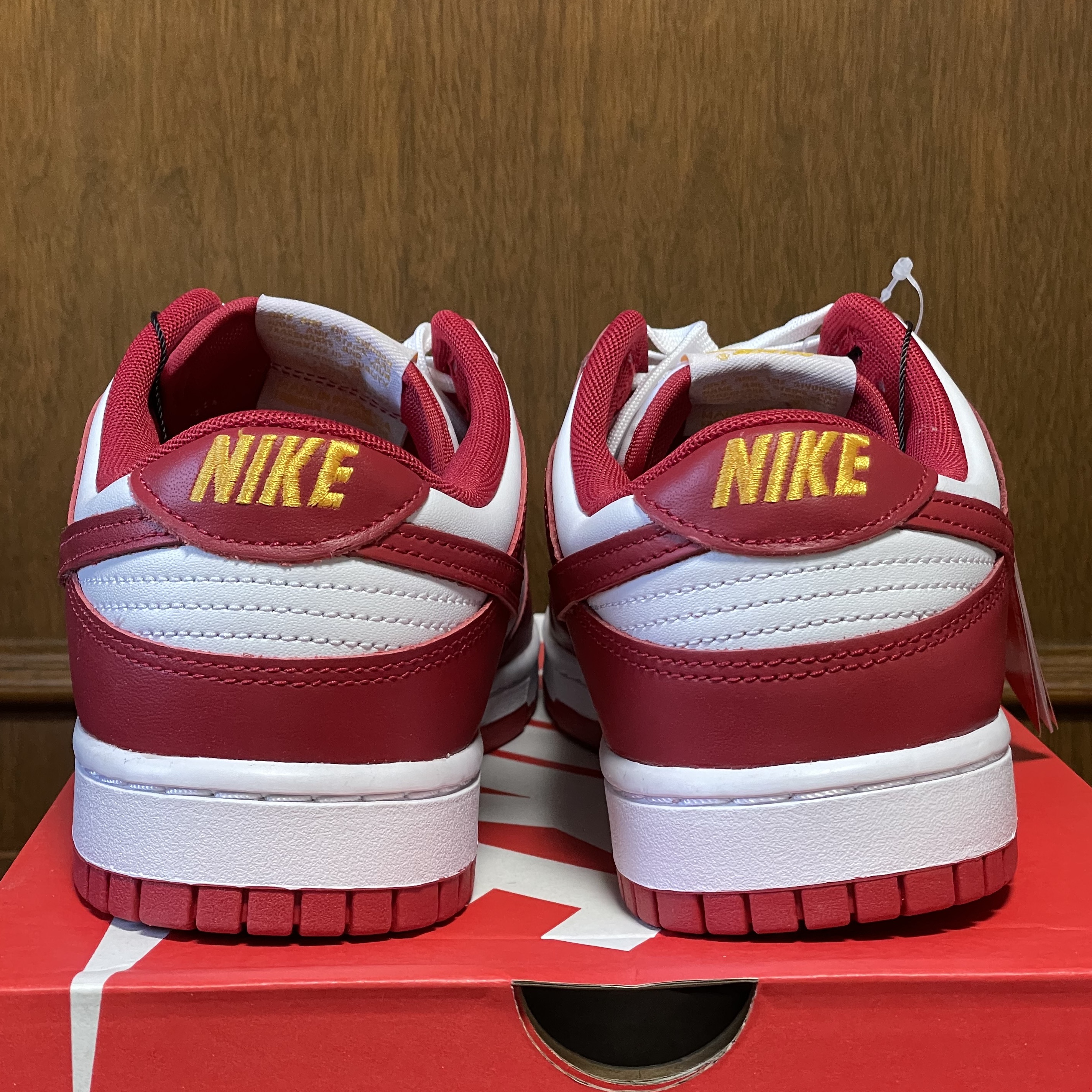 Nike Dunk Low Retro Gym Red 착용 스타일 - 4