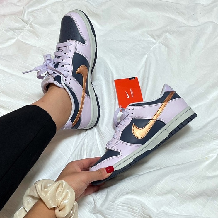 (GS) Nike Dunk Low SE Metallic Copper 착용 스타일
