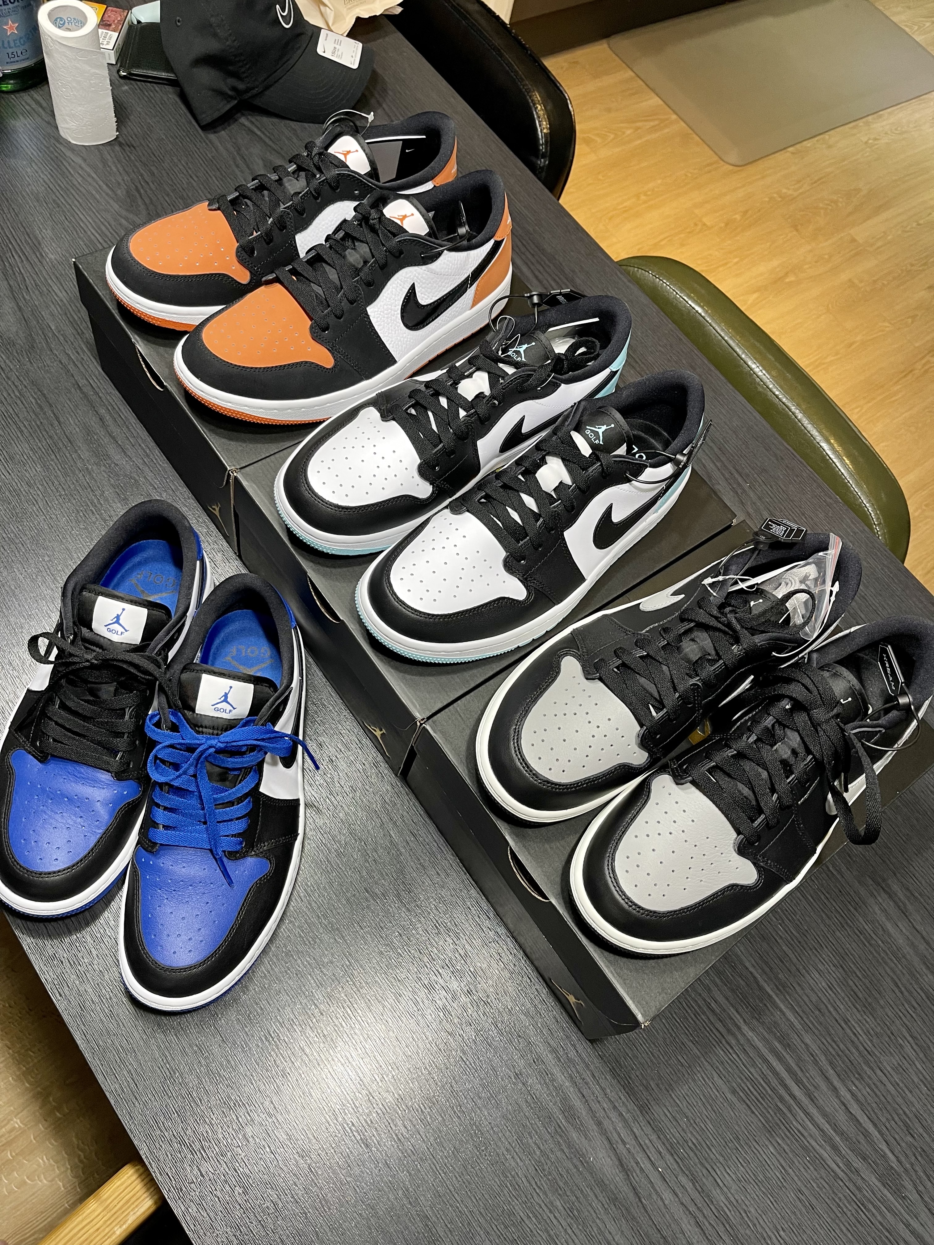 Jordan 1 Low Golf Starfish, Jordan 1 Low Golf Copa 착용 스타일 - 2