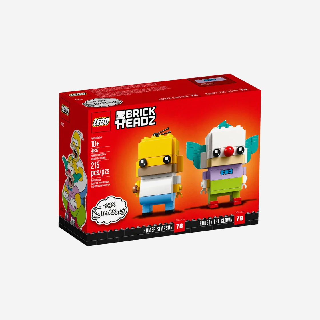 레고 브릭헤즈 호머 심슨과 광대 크러스티(Lego Brickheadz Homer Simpson & Krusty the Clown) - 2