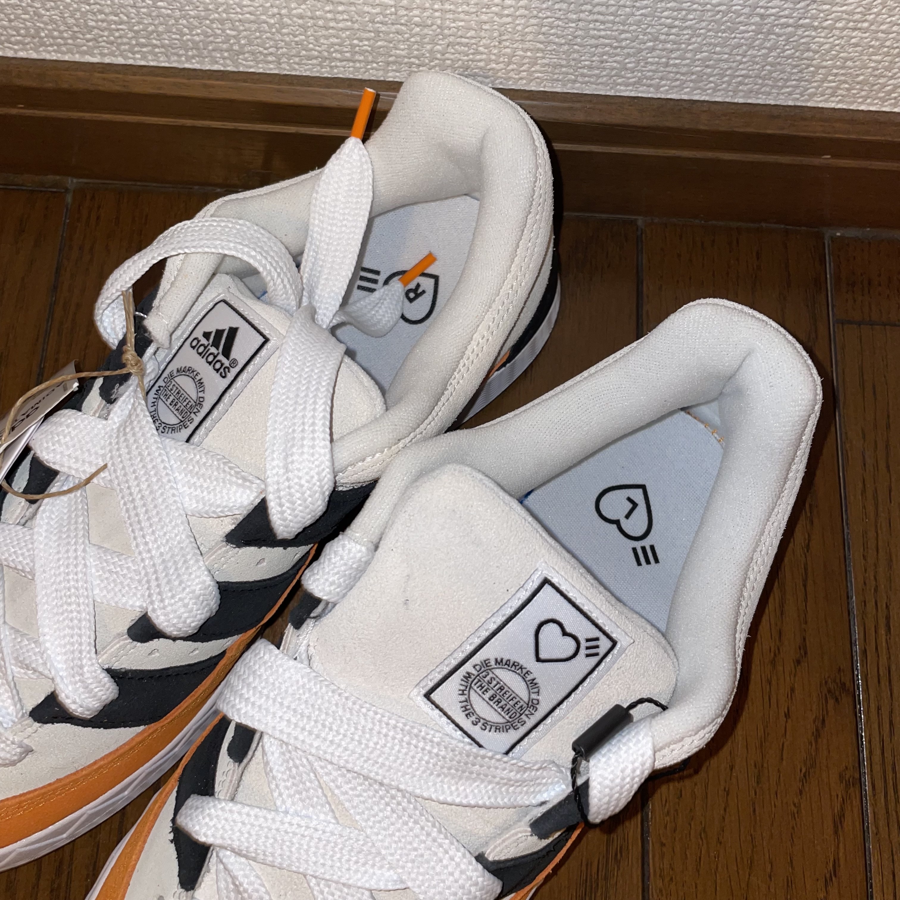 Adidas x Human Made Adimatic White 착용 스타일 - 2