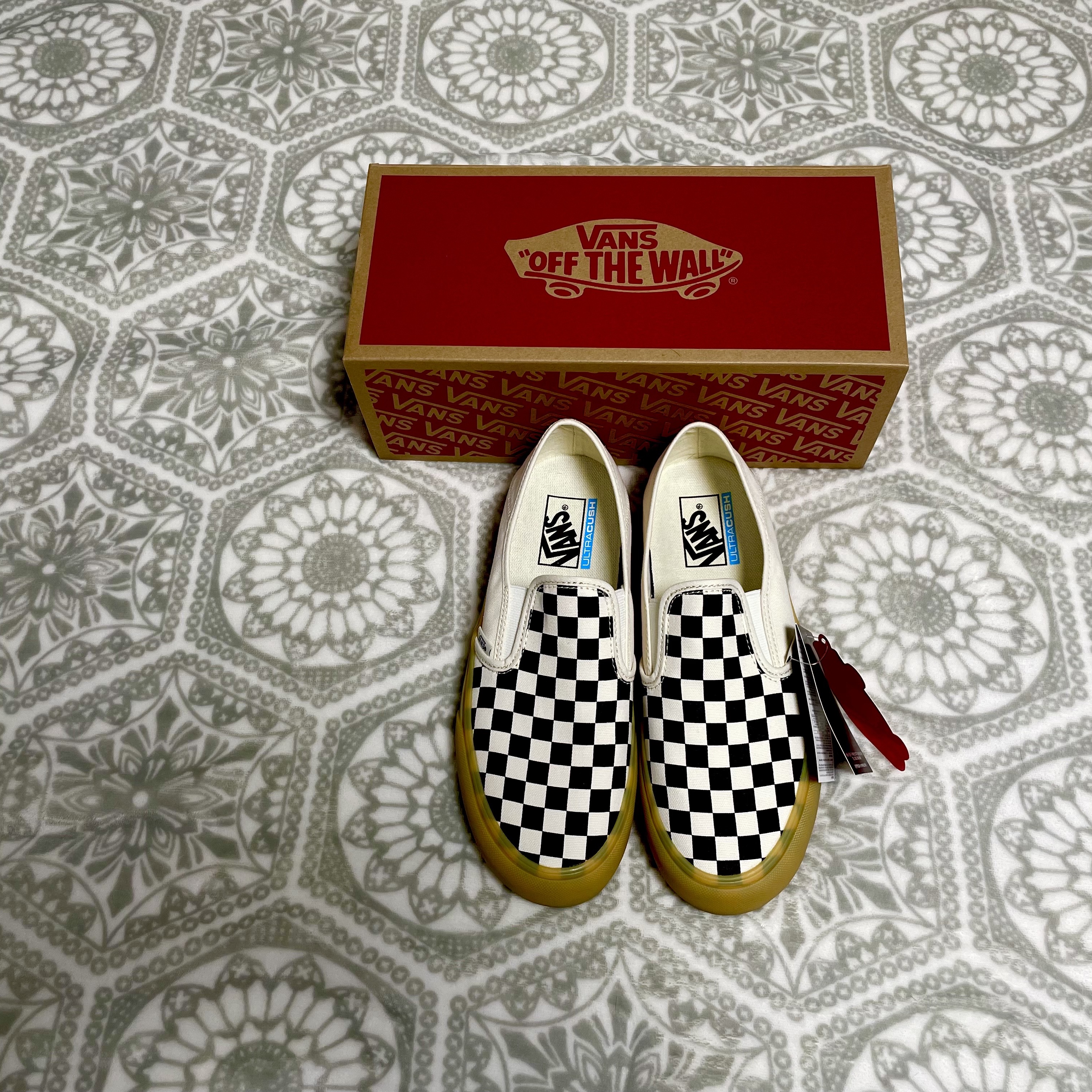 Vans Slip-On SF Checkerboard 착용 스타일 - 3