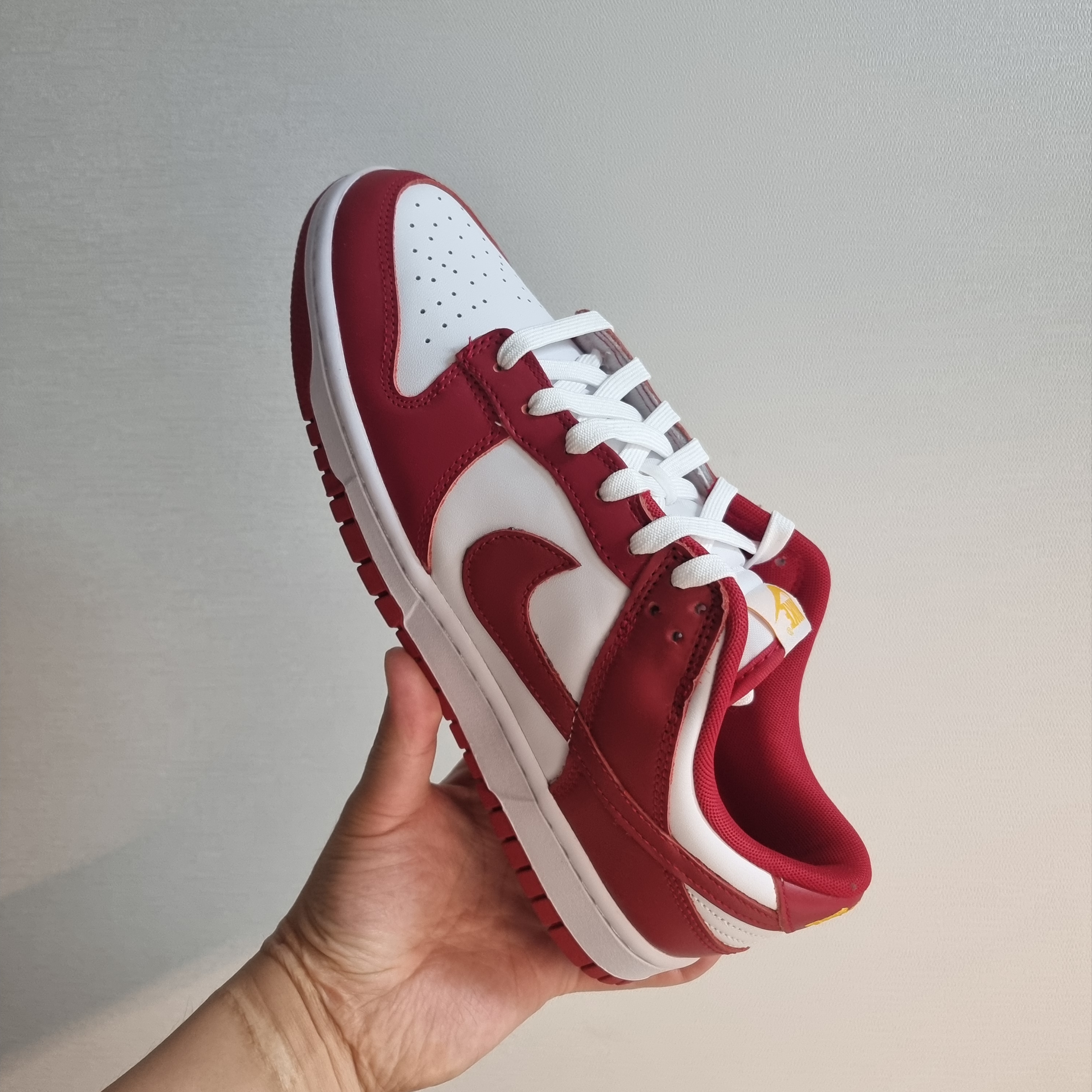 Nike Dunk Low Retro Gym Red 착용 스타일 - 2