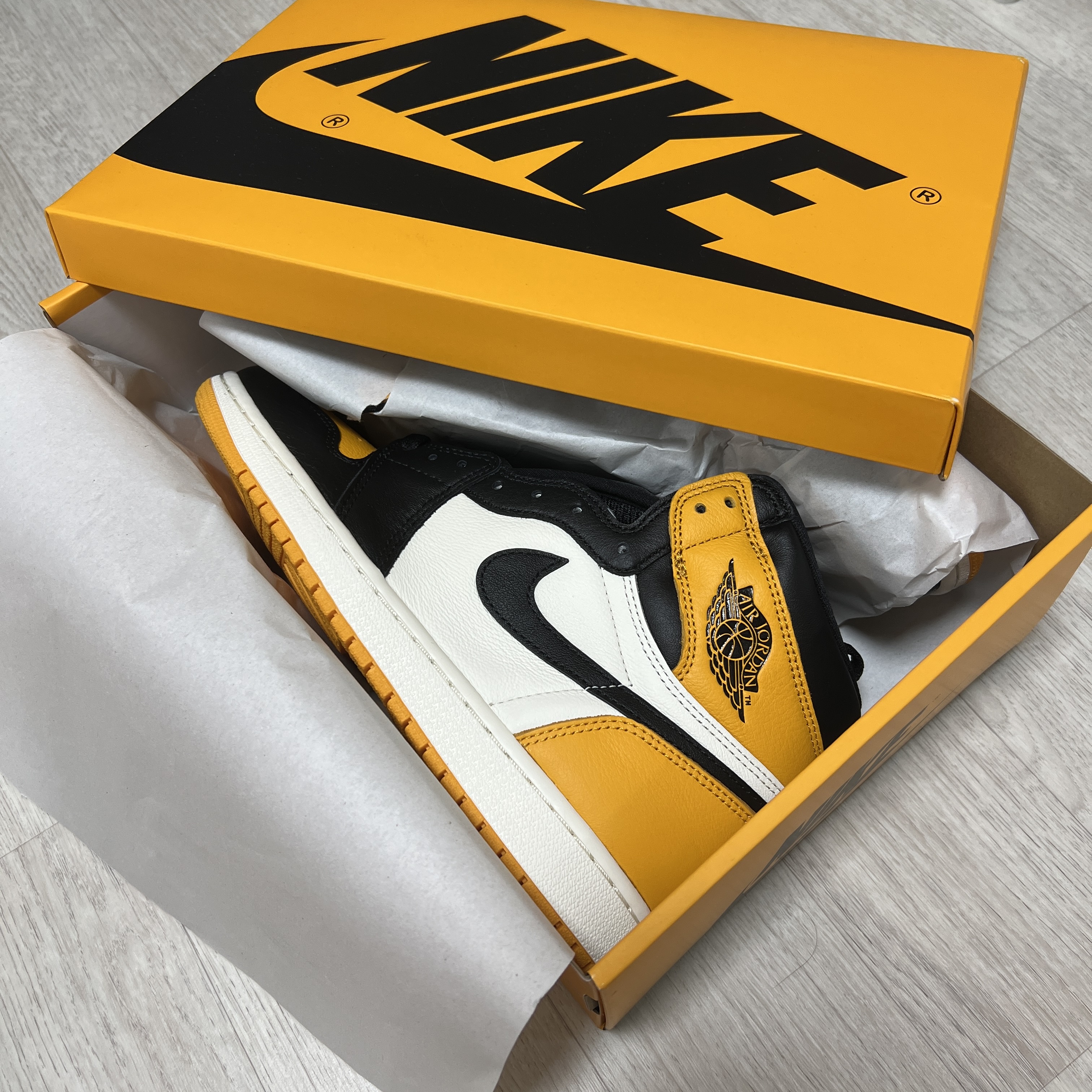 Jordan 1 Retro High OG Taxi 착용 스타일