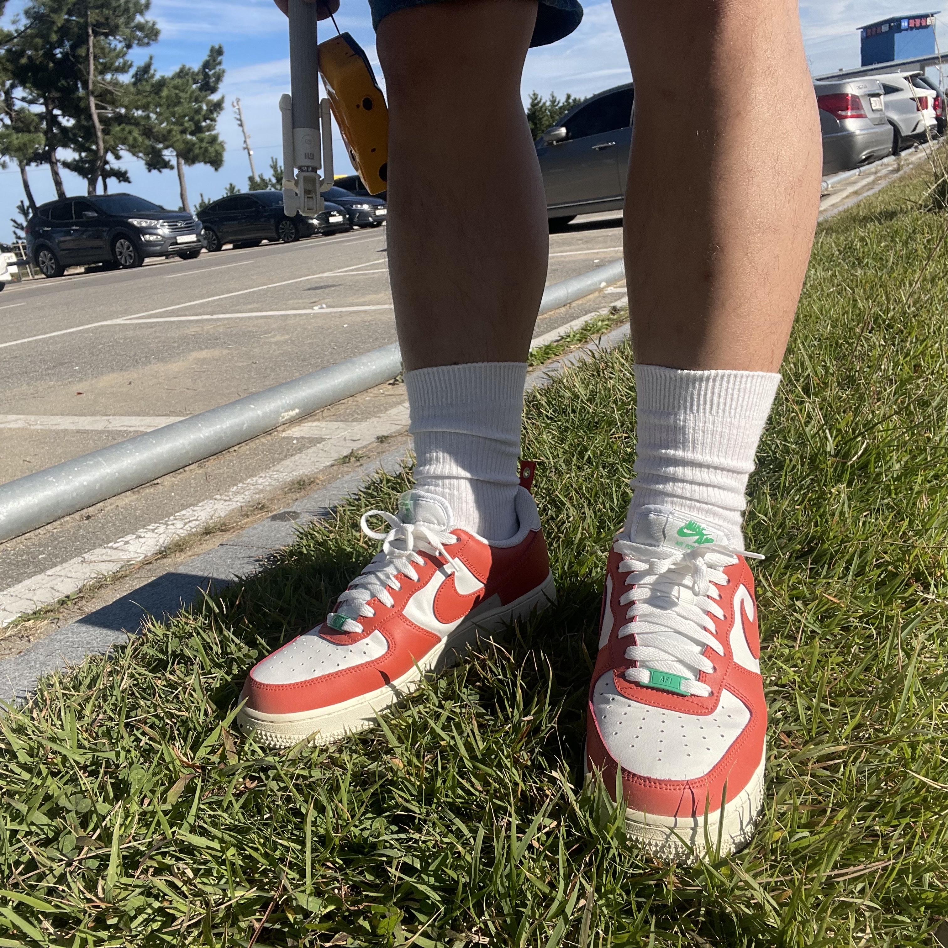 Nike Air Force 1 '07 LV8 Pojangmacha 착용 스타일 - 1