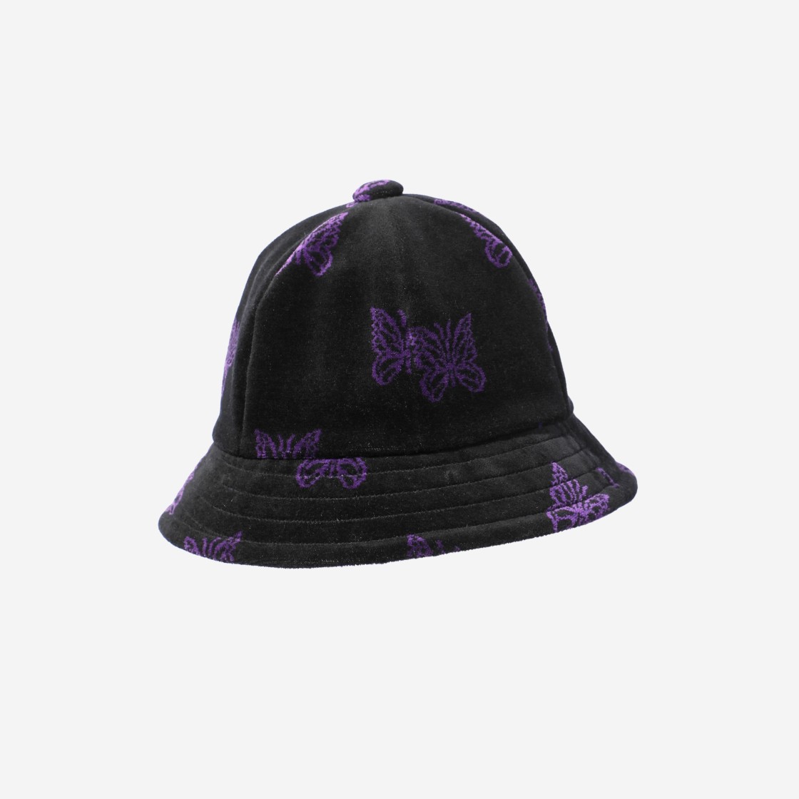 Needles Bermuda Papillon Velour Hat Black 상세 이미지 3