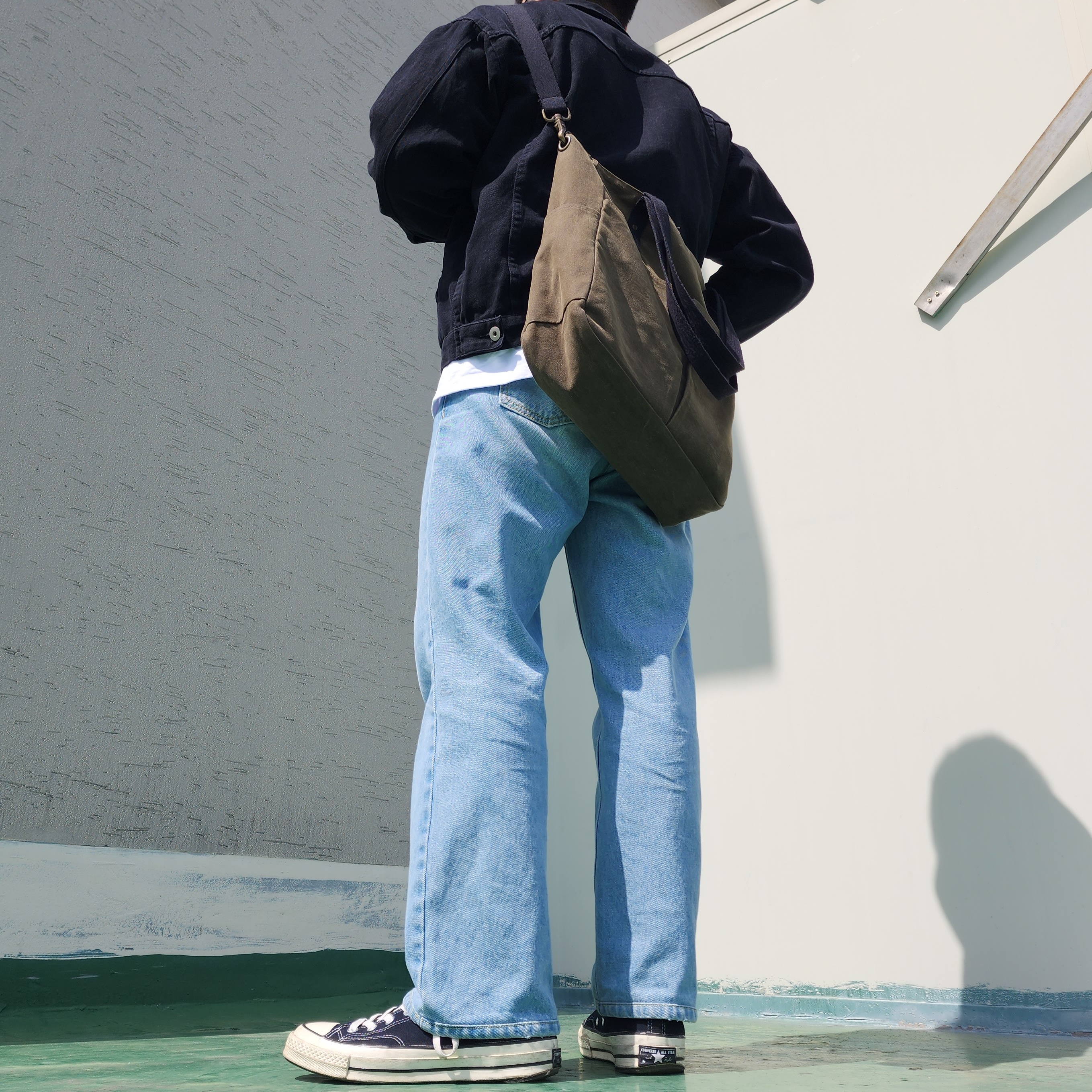 Converse Chuck 70 Hi Black 착용 스타일 - 4