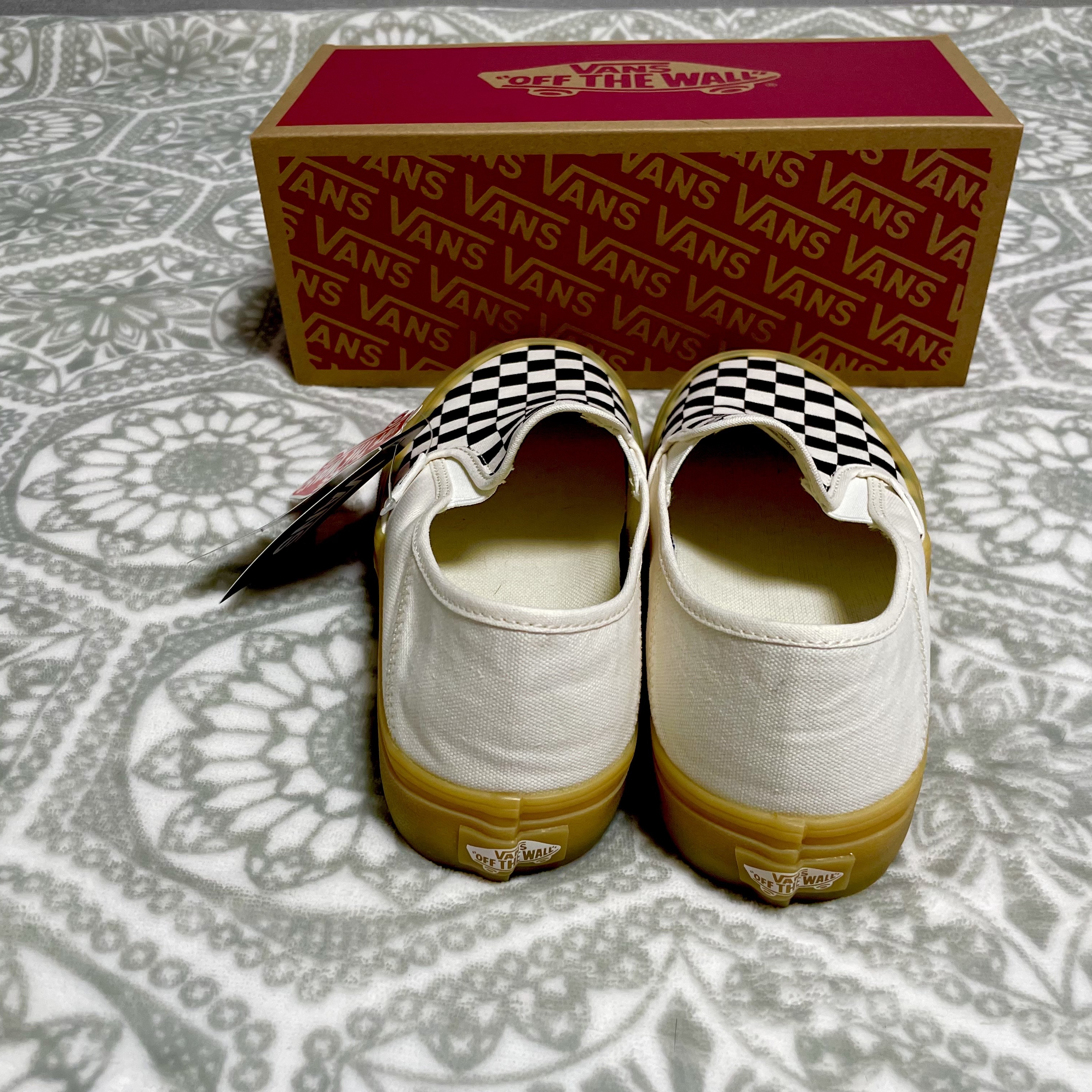 Vans Slip-On SF Checkerboard 착용 스타일 - 4