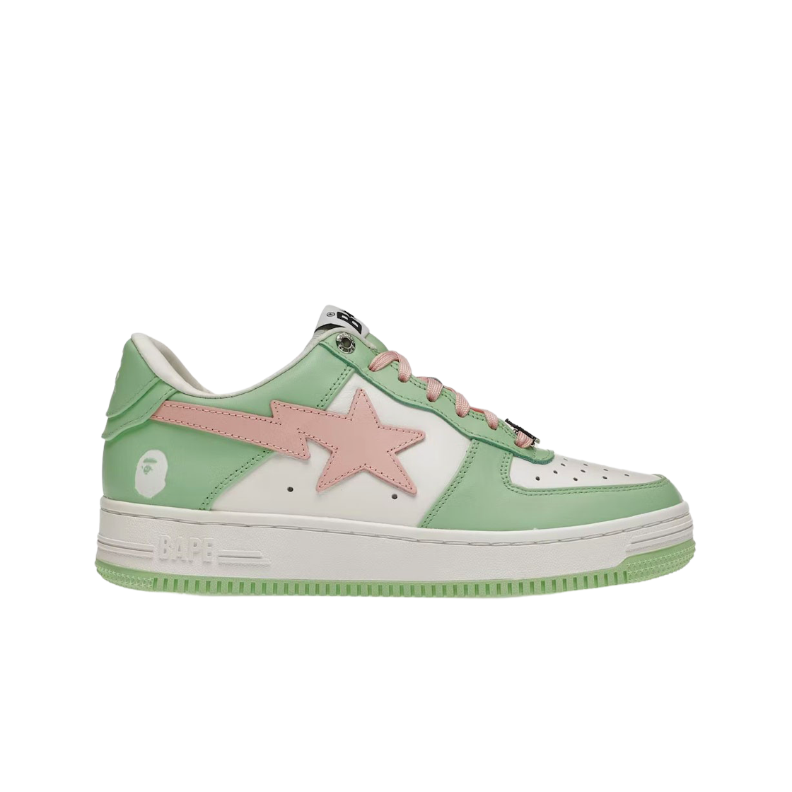 1H70-291-005 BAPE Bape Sta Low Pastel Green