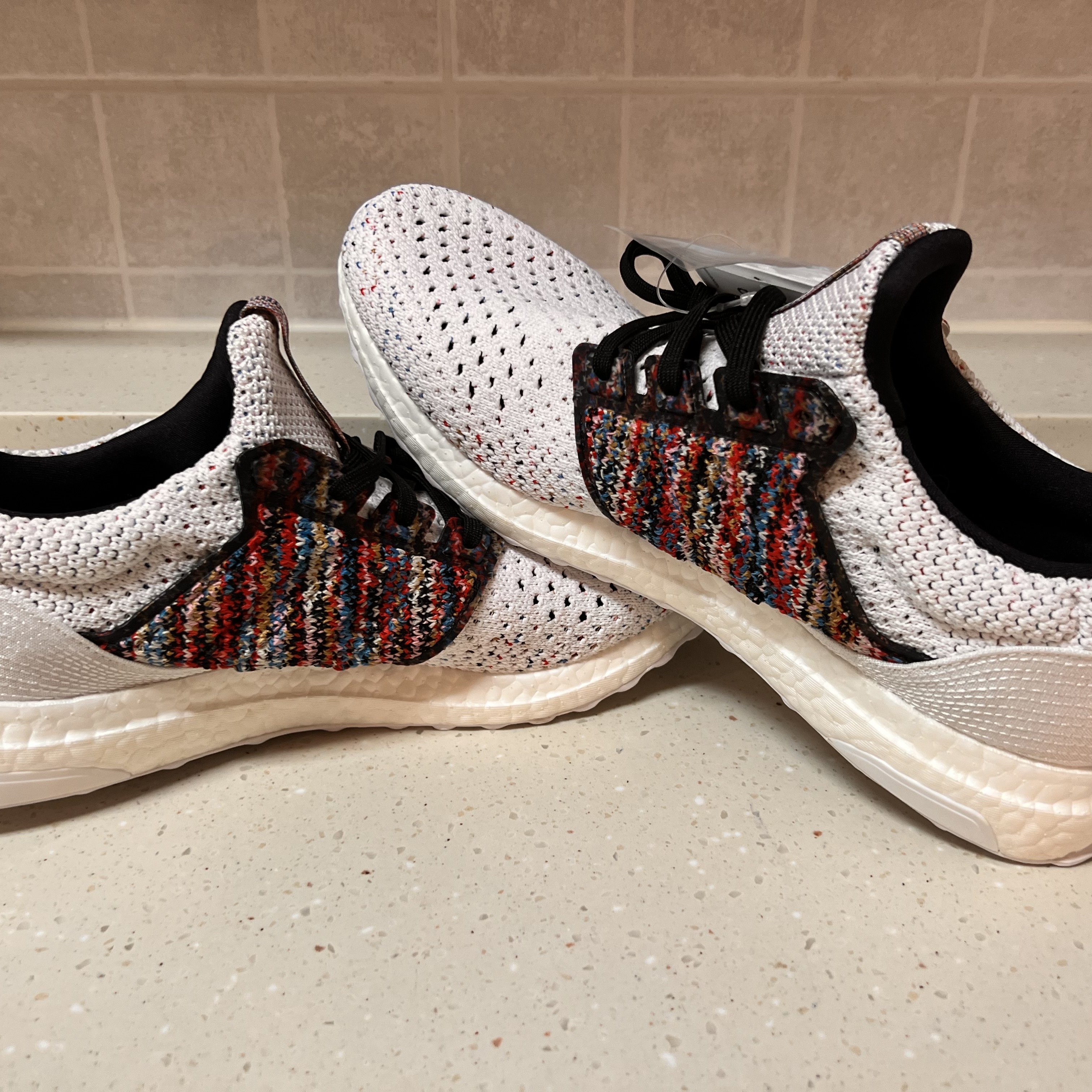 Adidas x Missoni Ultraboost Clima White Multi-Color 착용 스타일