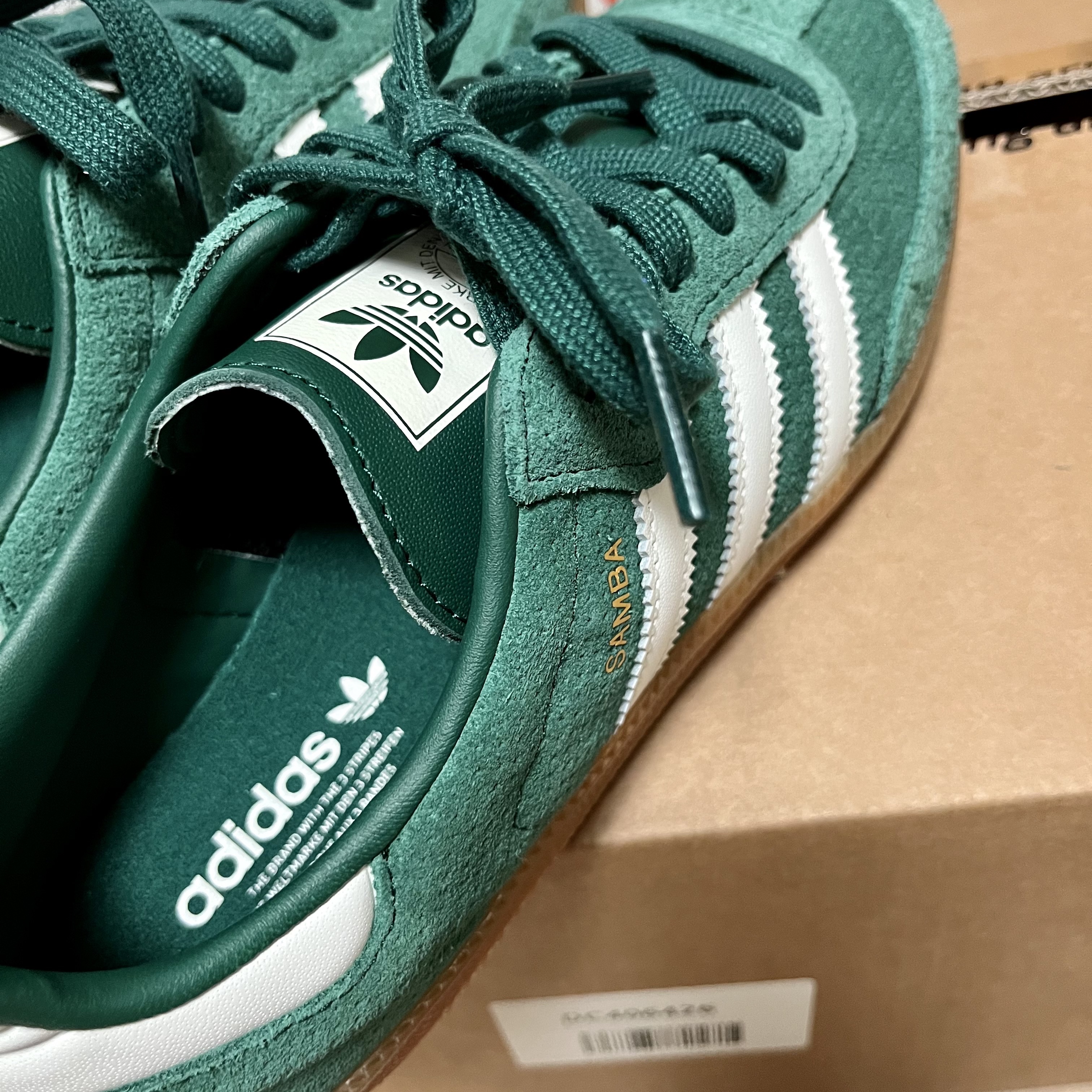 Adidas Samba OG Collegiate Green 착용 스타일 - 2