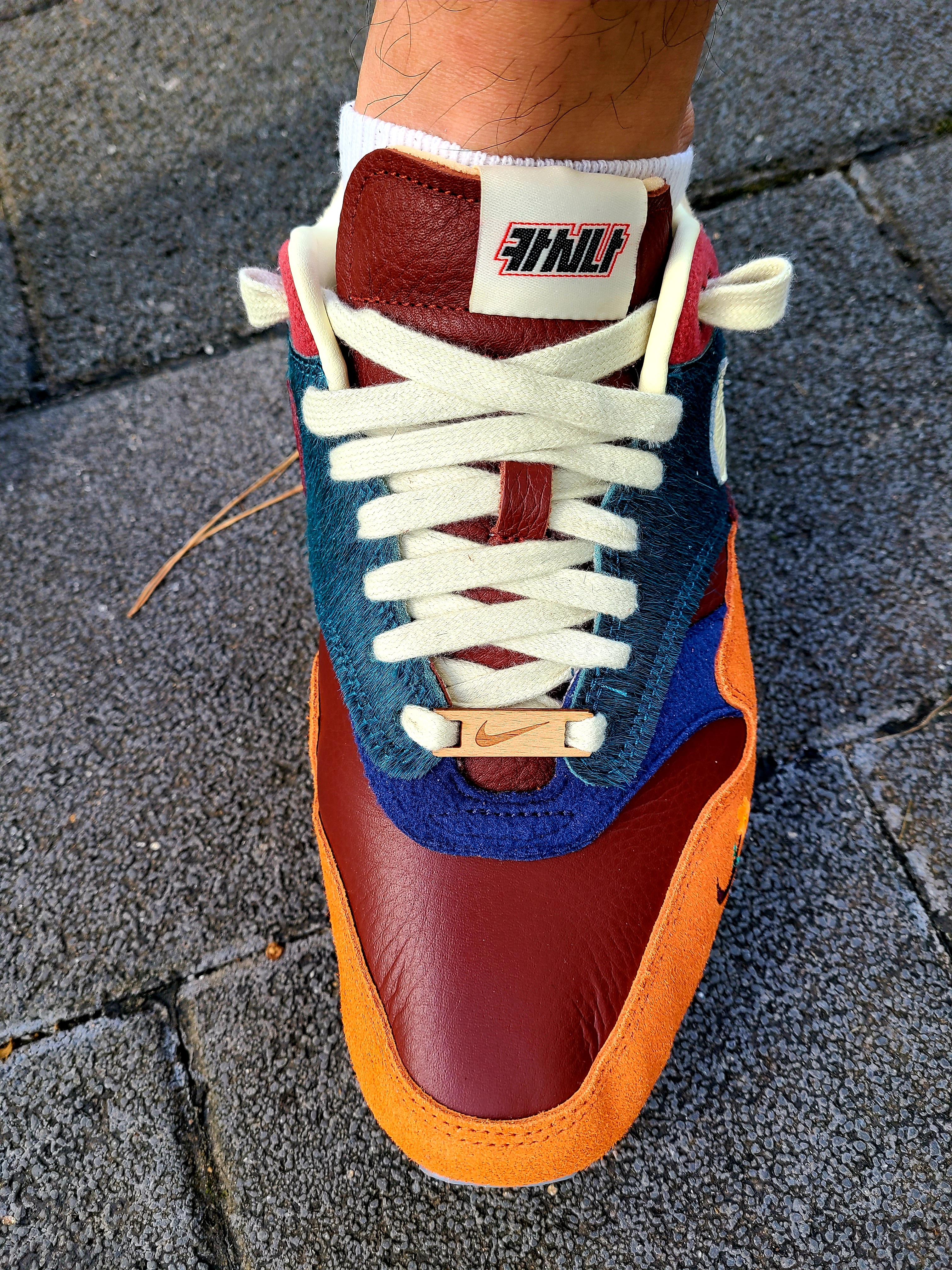 Nike x Kasina Air Max 1 SP Won-Ang Orange 착용 스타일 - 3