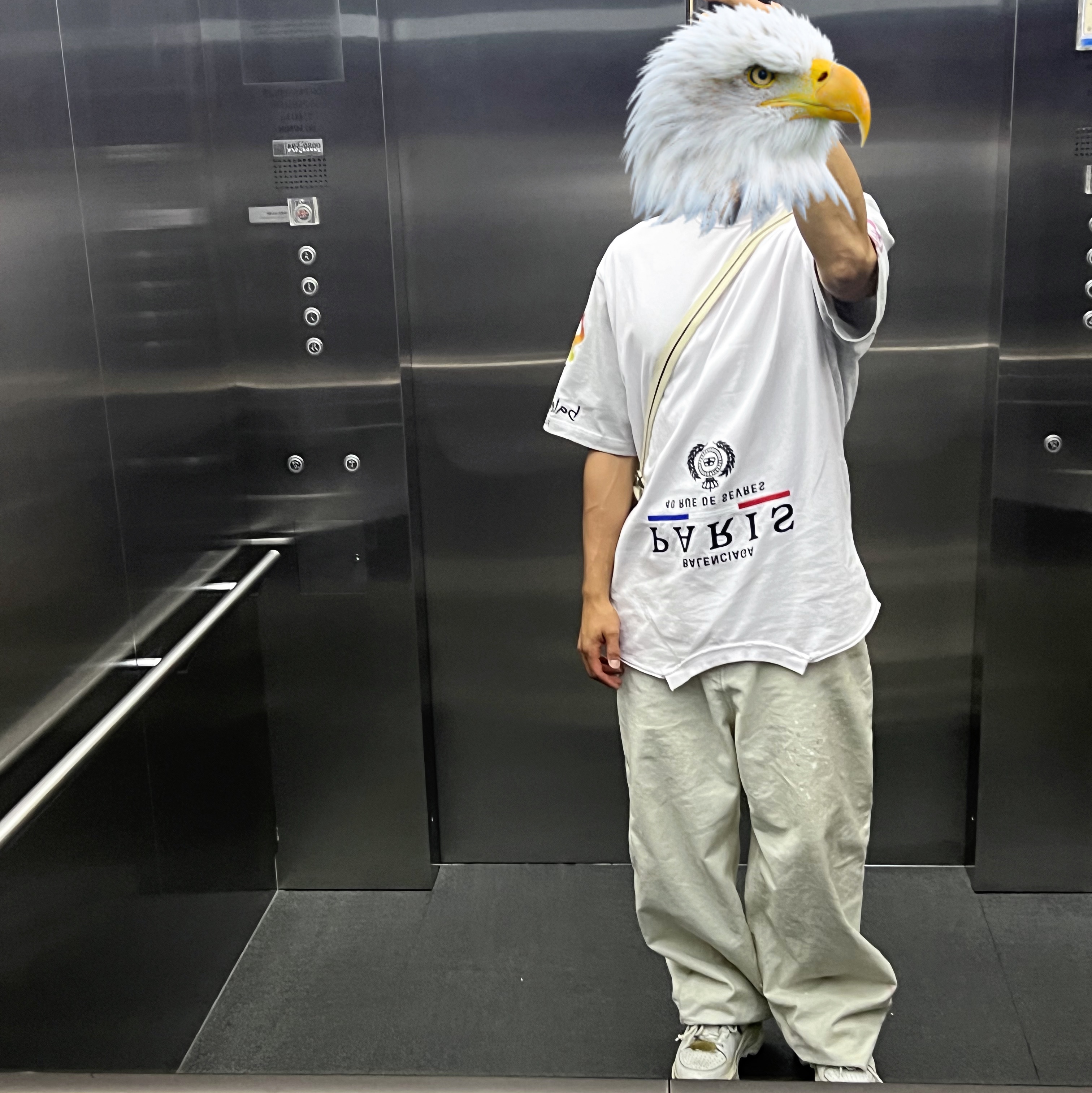 Maison Margiela Low-top Retro Fit Sneakers White 착용 스타일
