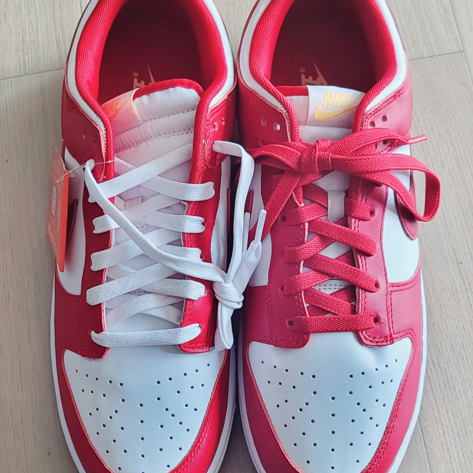 Nike Dunk Low Retro Gym Red 착용 스타일