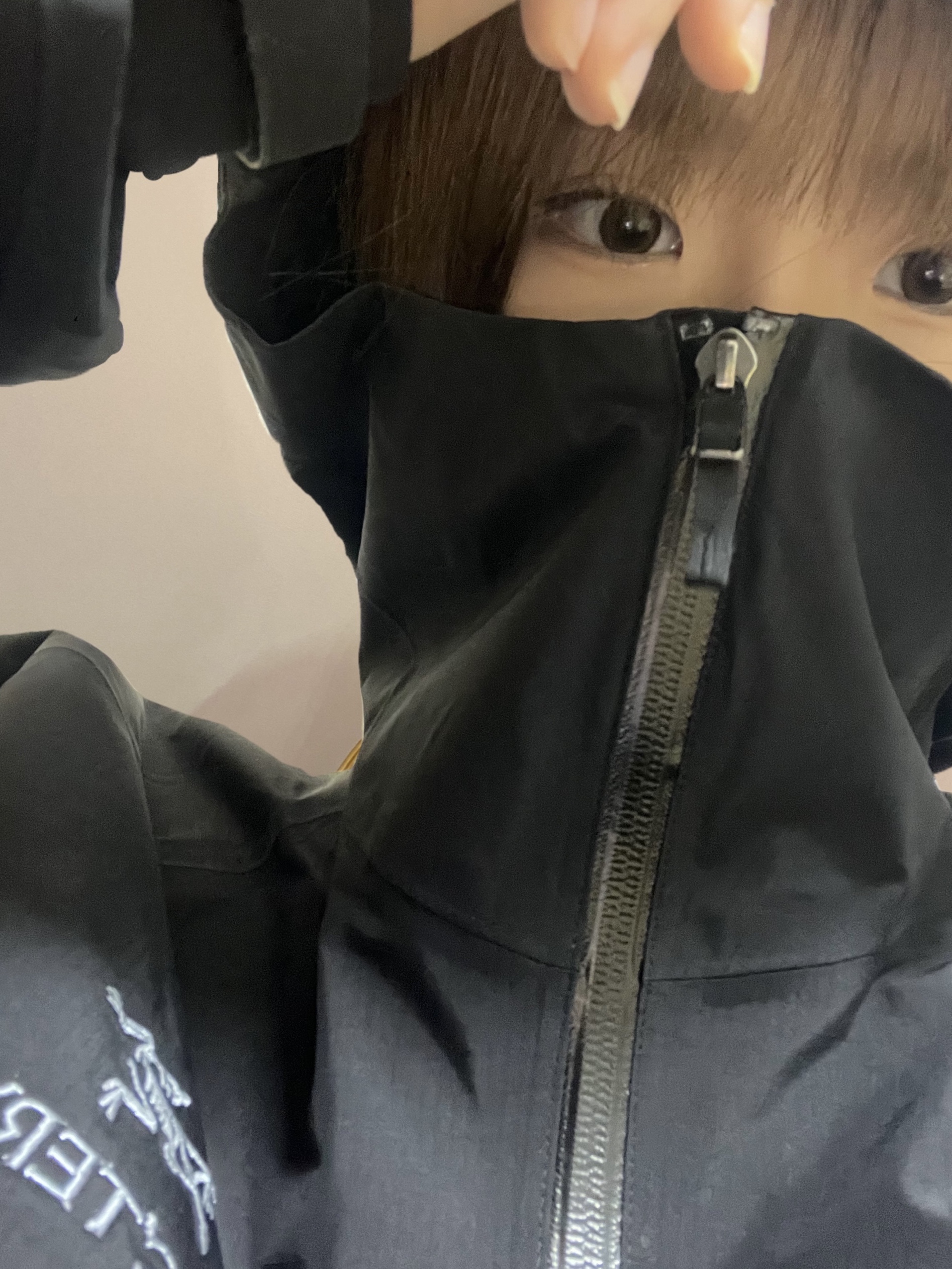 Arc'teryx Zeta SL Jacket Black 착용 스타일