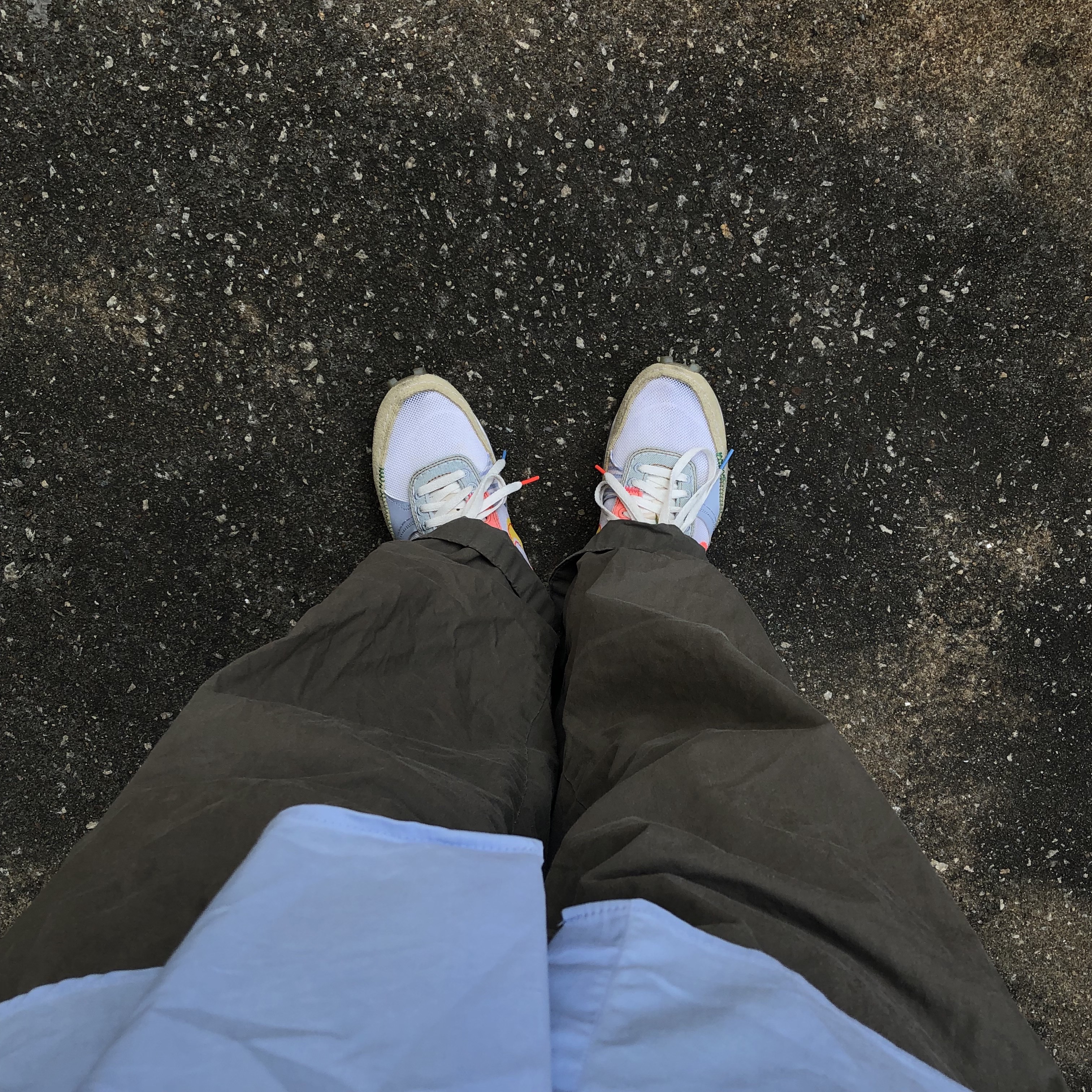 Nike Daybreak Type Lost & Found 착용 스타일