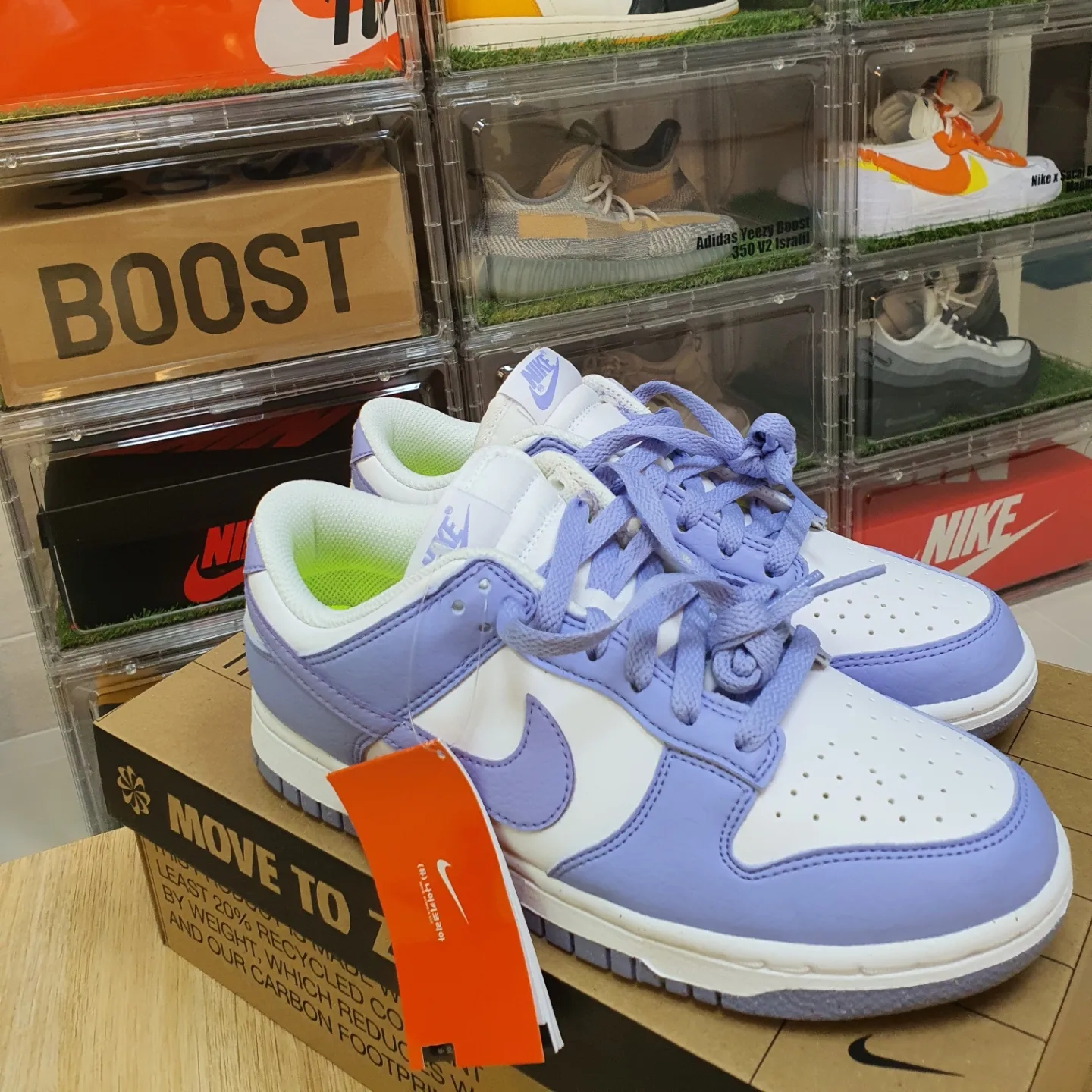 (W) Nike Dunk Low Next Nature Lilac 착용 스타일