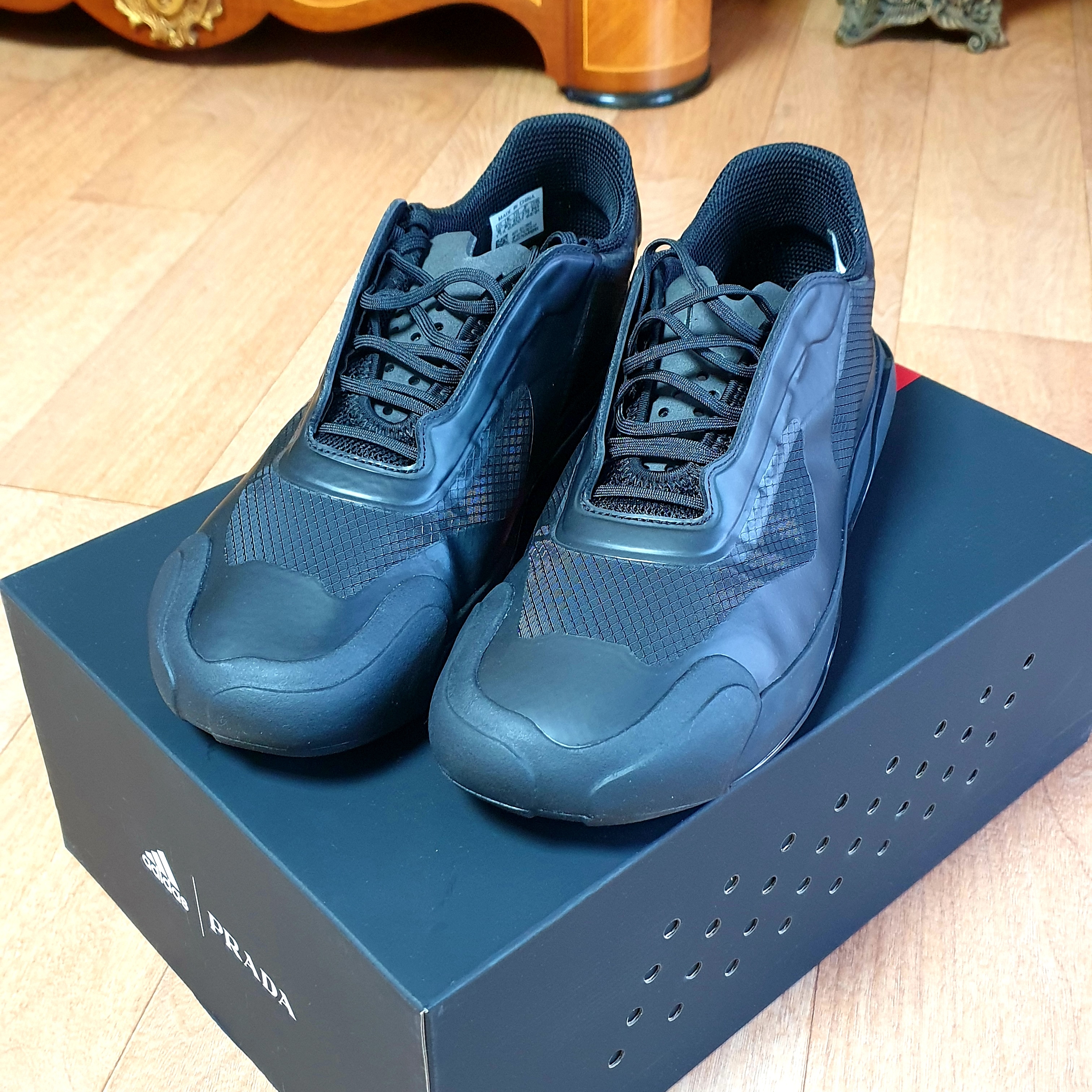 Adidas x Prada A+P Luna Rossa 21 Black 착용 스타일 - 1