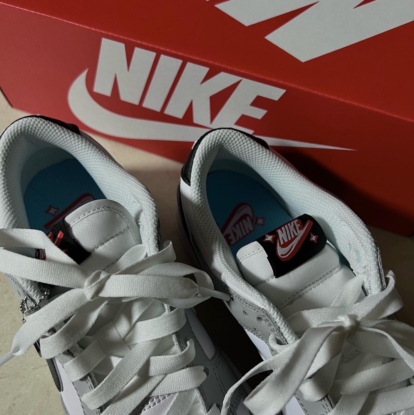 Nike Dunk Low Retro SE Jackpot Grey Fog 착용 스타일 - 2