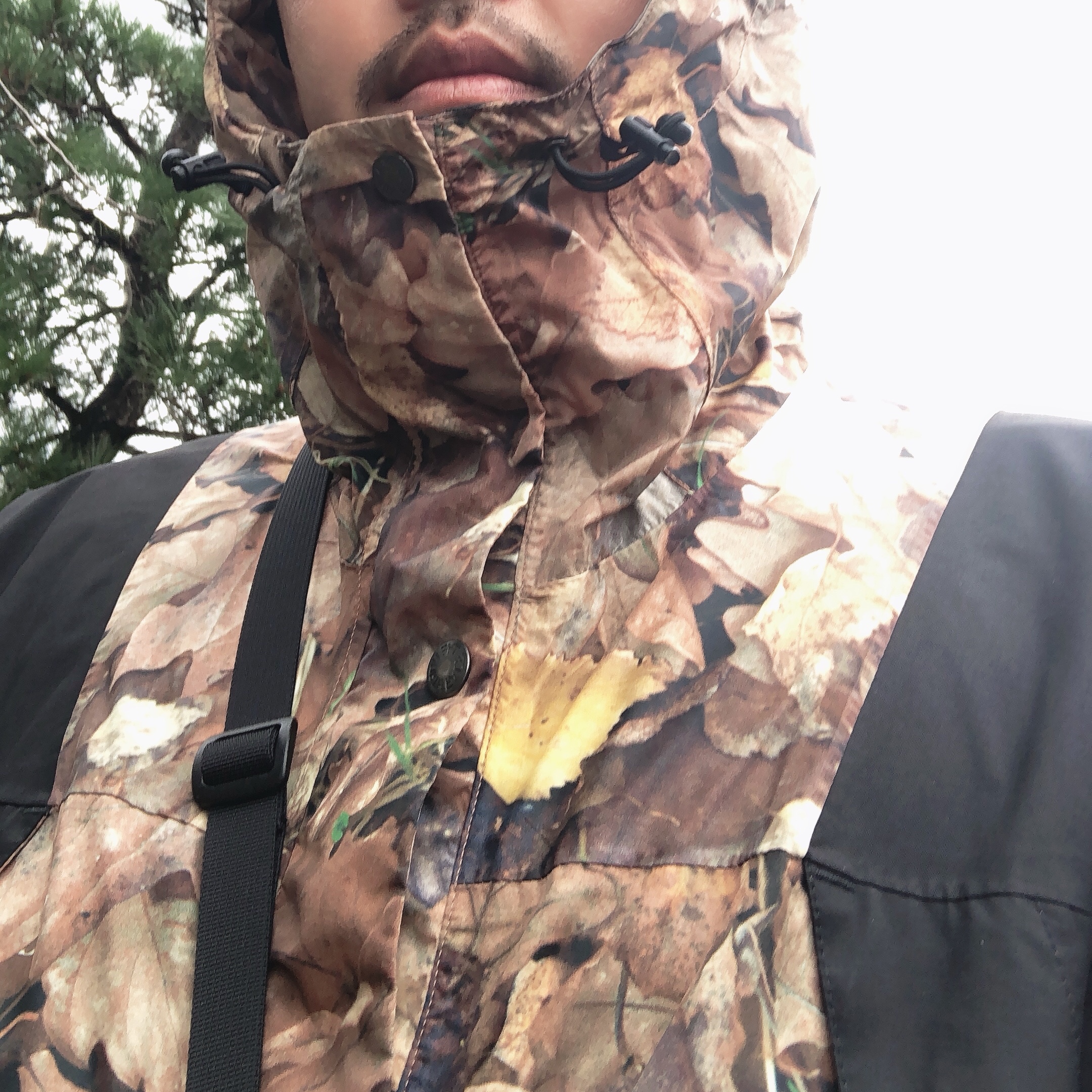 Supreme x The North Face Mountain Light Jacket Leaves - 16FW 착용 스타일 - 1