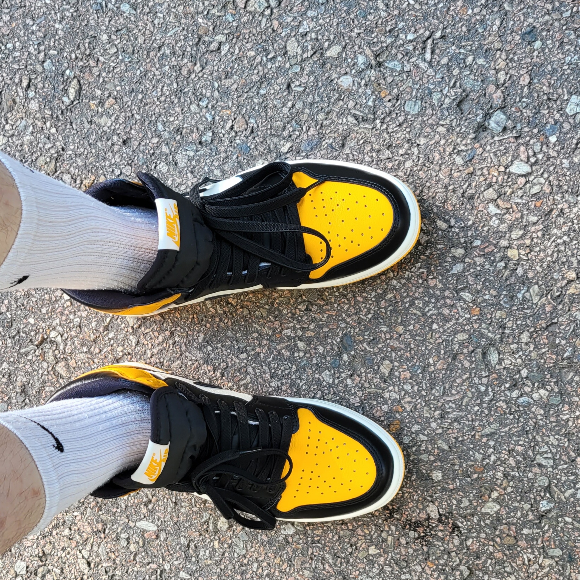 Jordan 1 Retro High OG Taxi 착용 스타일