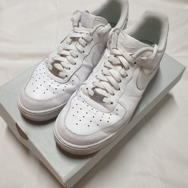 Nike Air Force 1 '07 Low White 착용 스타일