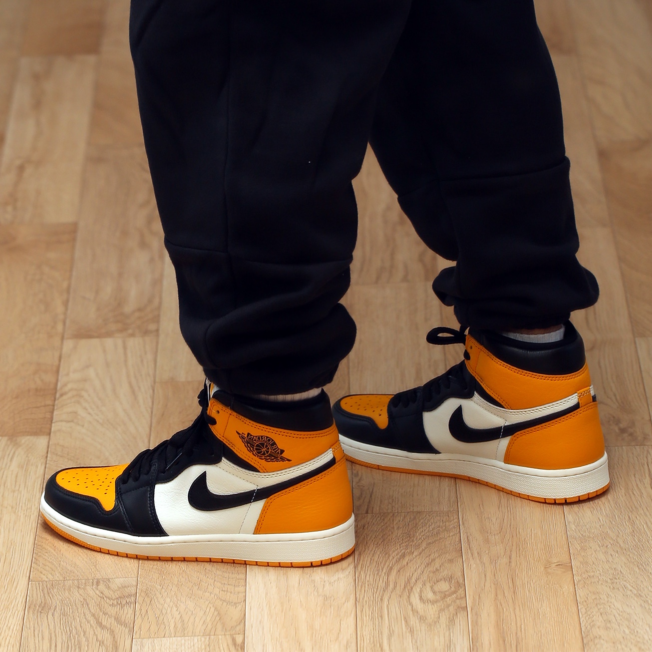 Jordan 1 Retro High OG Taxi, (GS) Jordan 1 Retro High OG Taxi 착용 스타일 - 4