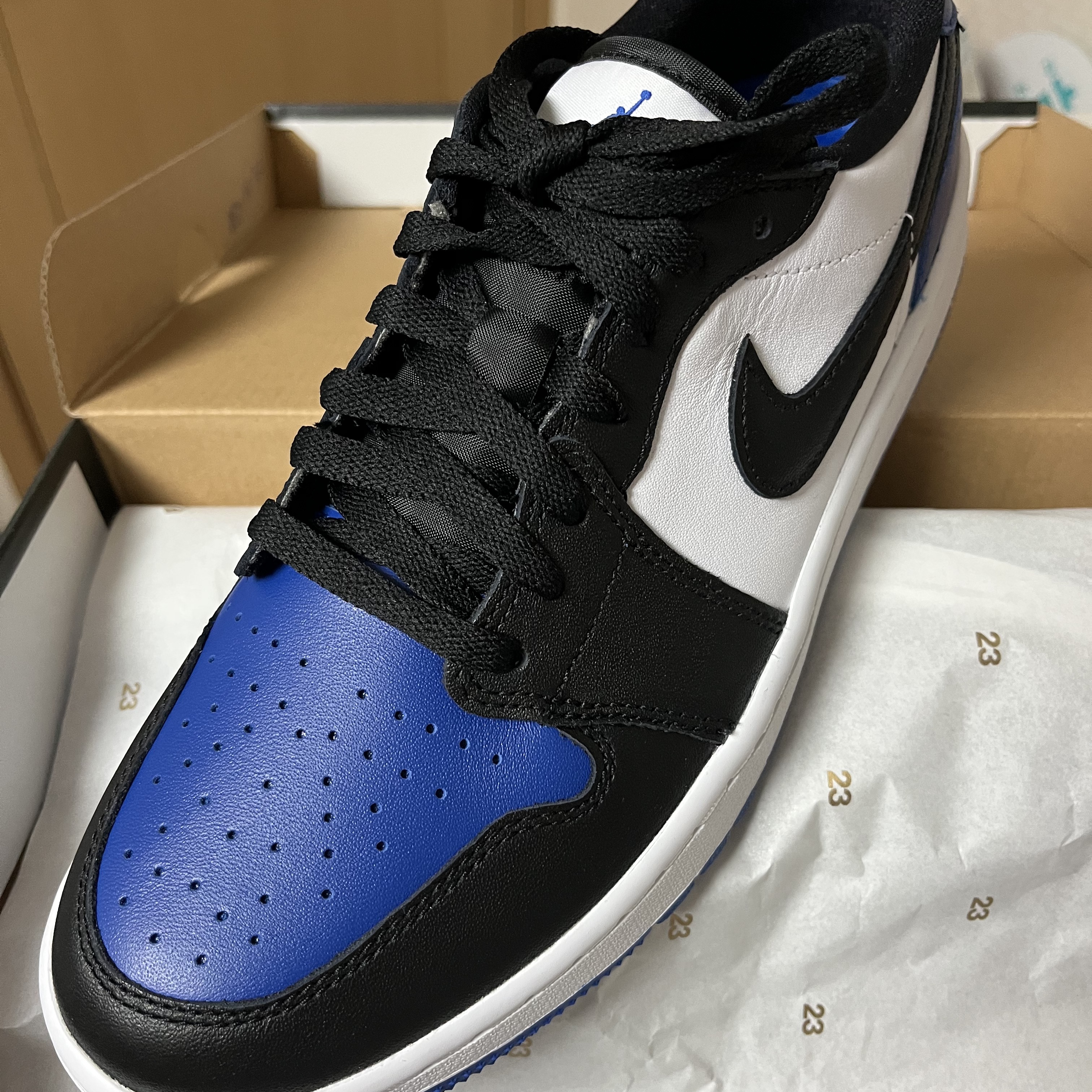 Jordan 1 Low Golf Sport Royal 착용 스타일
