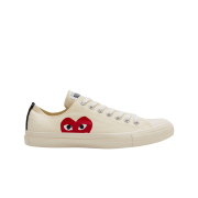 Converse x Play Comme des Garcons Chuck Taylor All Star Ox White